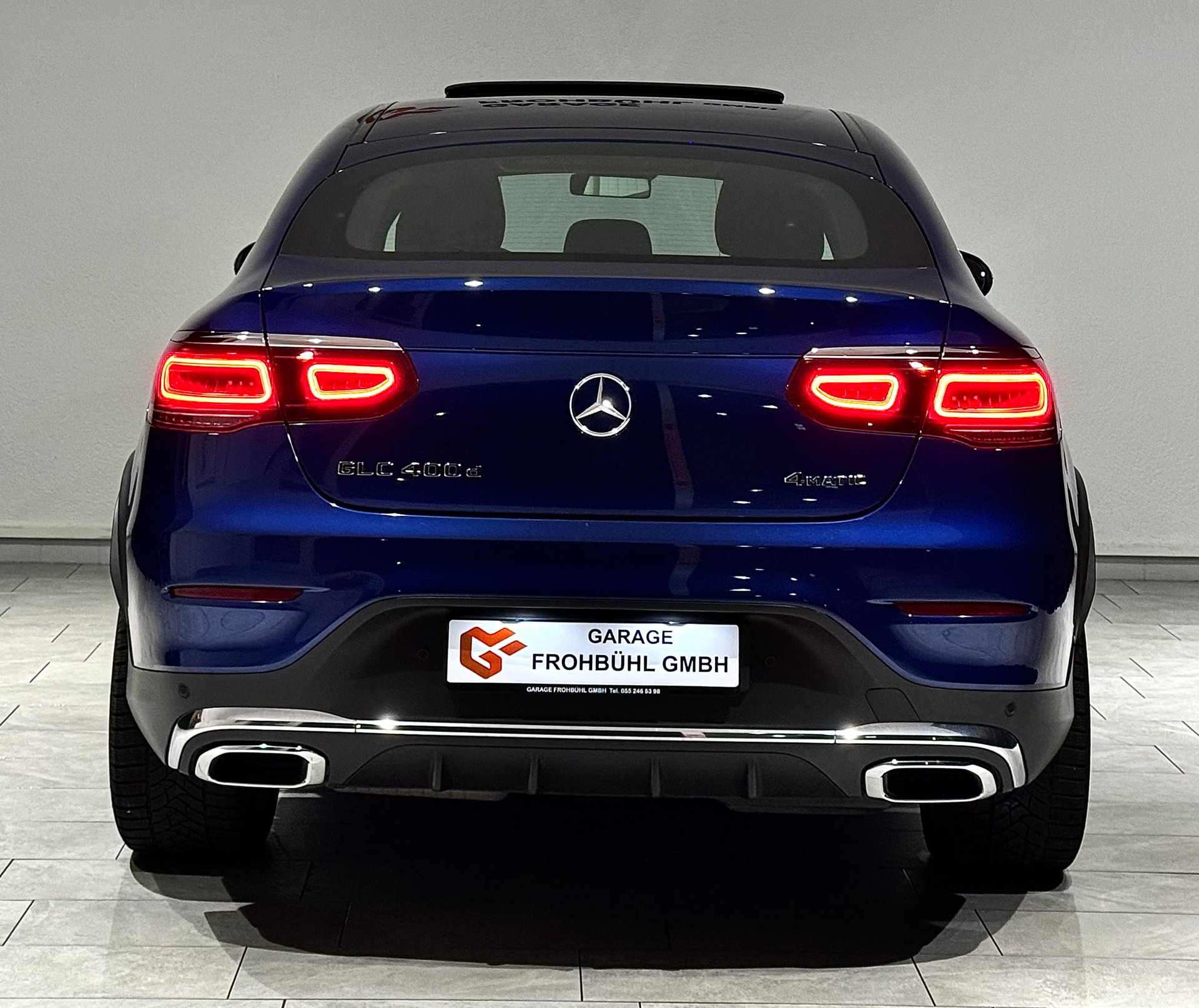 MERCEDES-BENZ GLC Coupé 400 d AMG Line 4Matic 9G-Tronic | 1.Hand | CH |-image-6