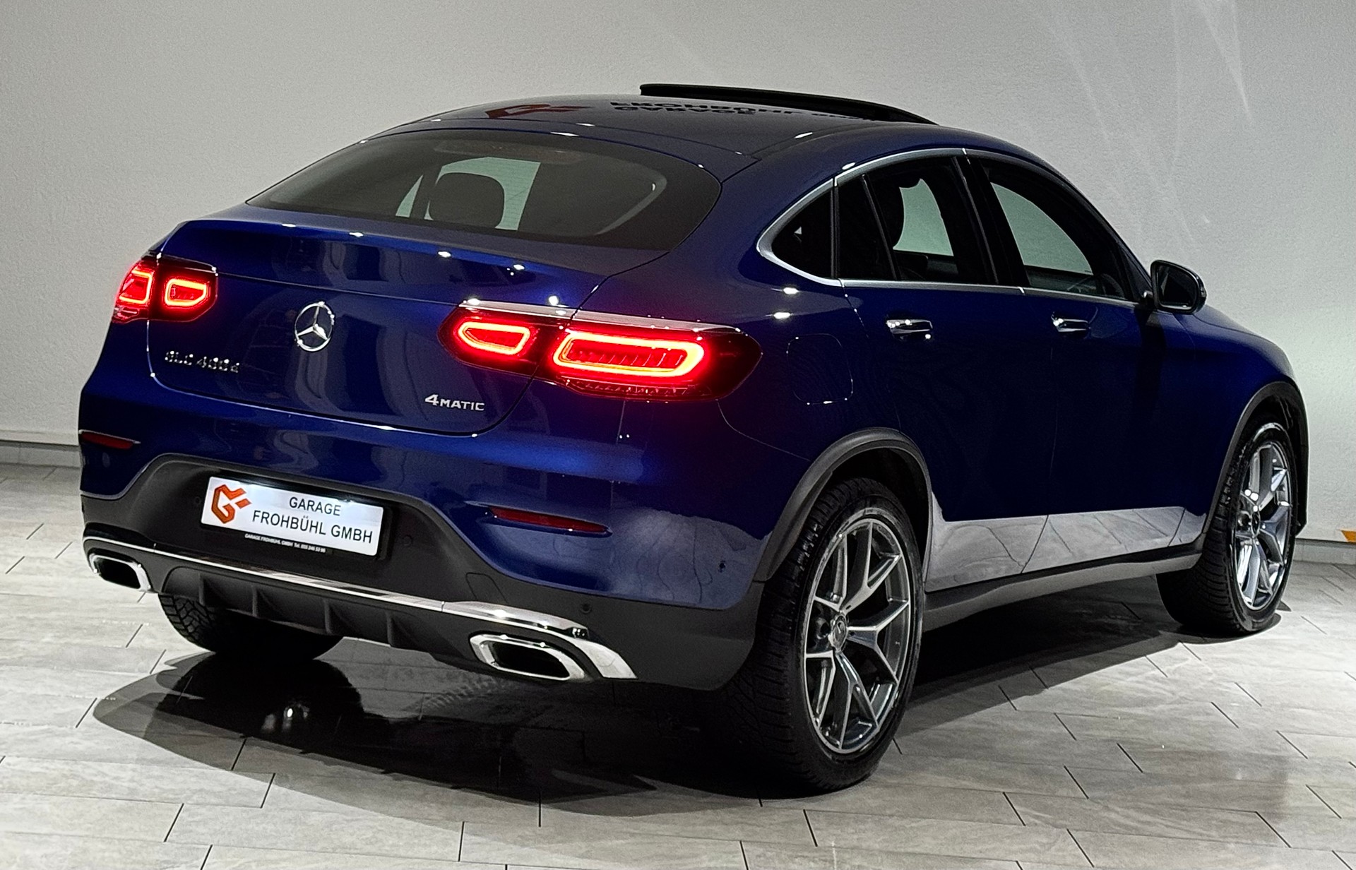 MERCEDES-BENZ GLC Coupé 400 d AMG Line 4Matic 9G-Tronic | 1.Hand | CH |-image-4