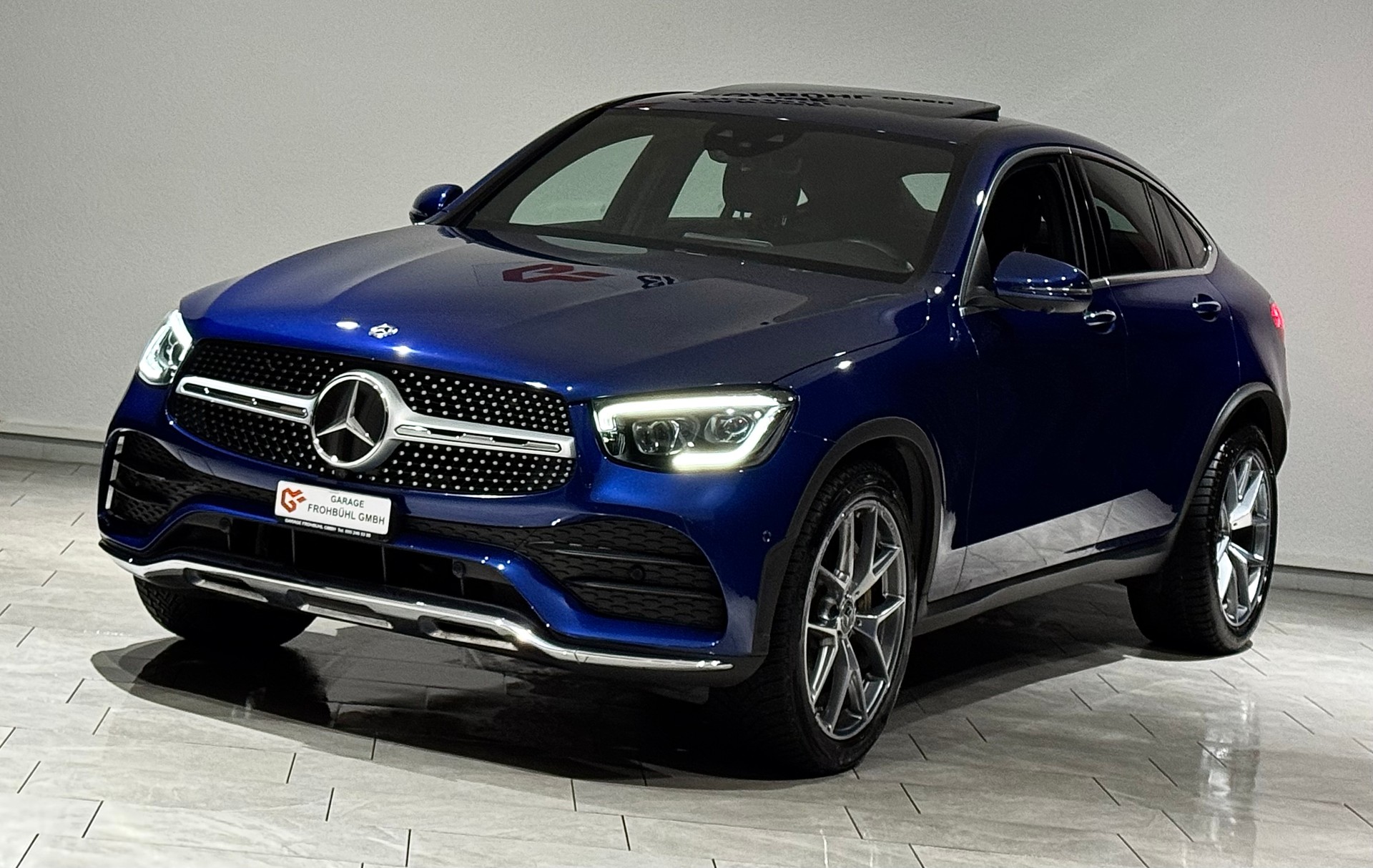 MERCEDES-BENZ GLC Coupé 400 d AMG Line 4Matic 9G-Tronic | 1.Hand | CH |-image-0