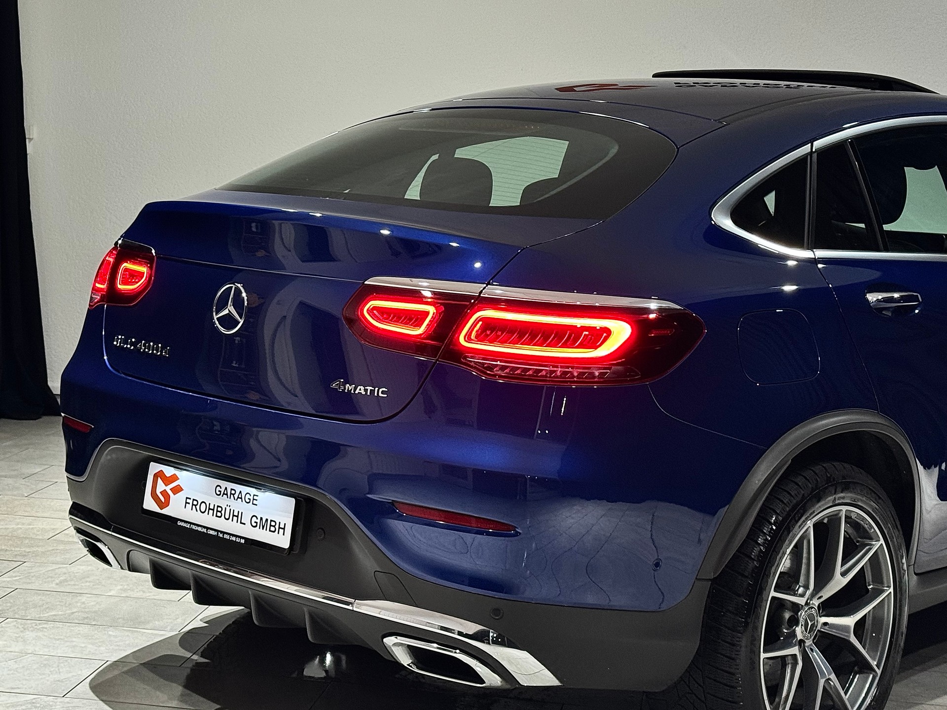 MERCEDES-BENZ GLC Coupé 400 d AMG Line 4Matic 9G-Tronic | 1.Hand | CH |-image-11