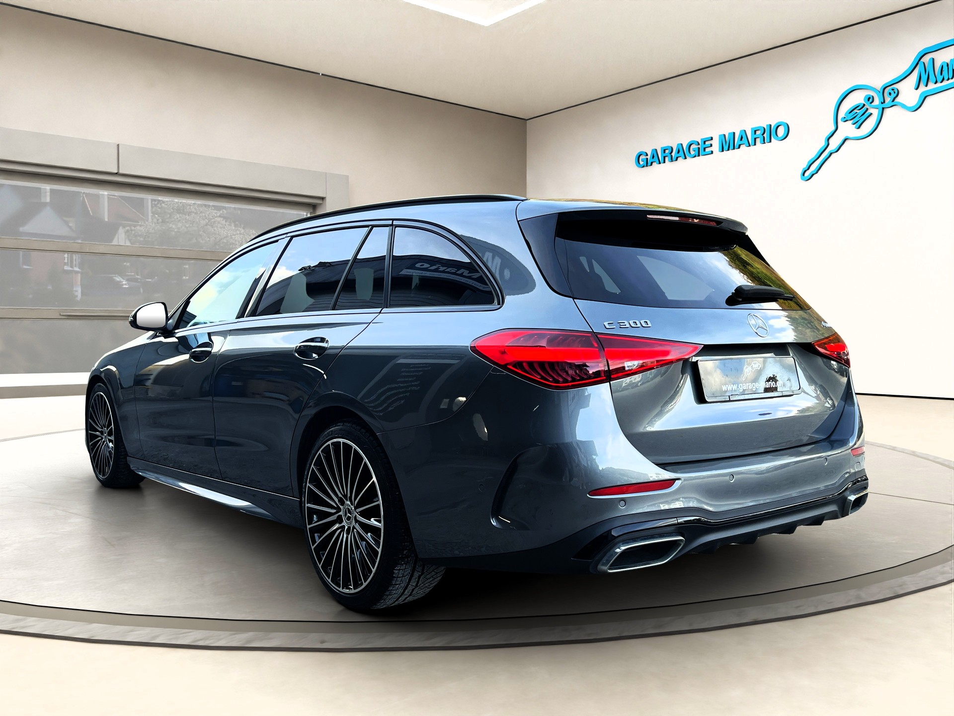 MERCEDES-BENZ C 300 T 4Matic❗FACELIFT AMG Line❗✅CH-Fahrzeug aus 1. Hand & 8-fach bereift✅-image-6