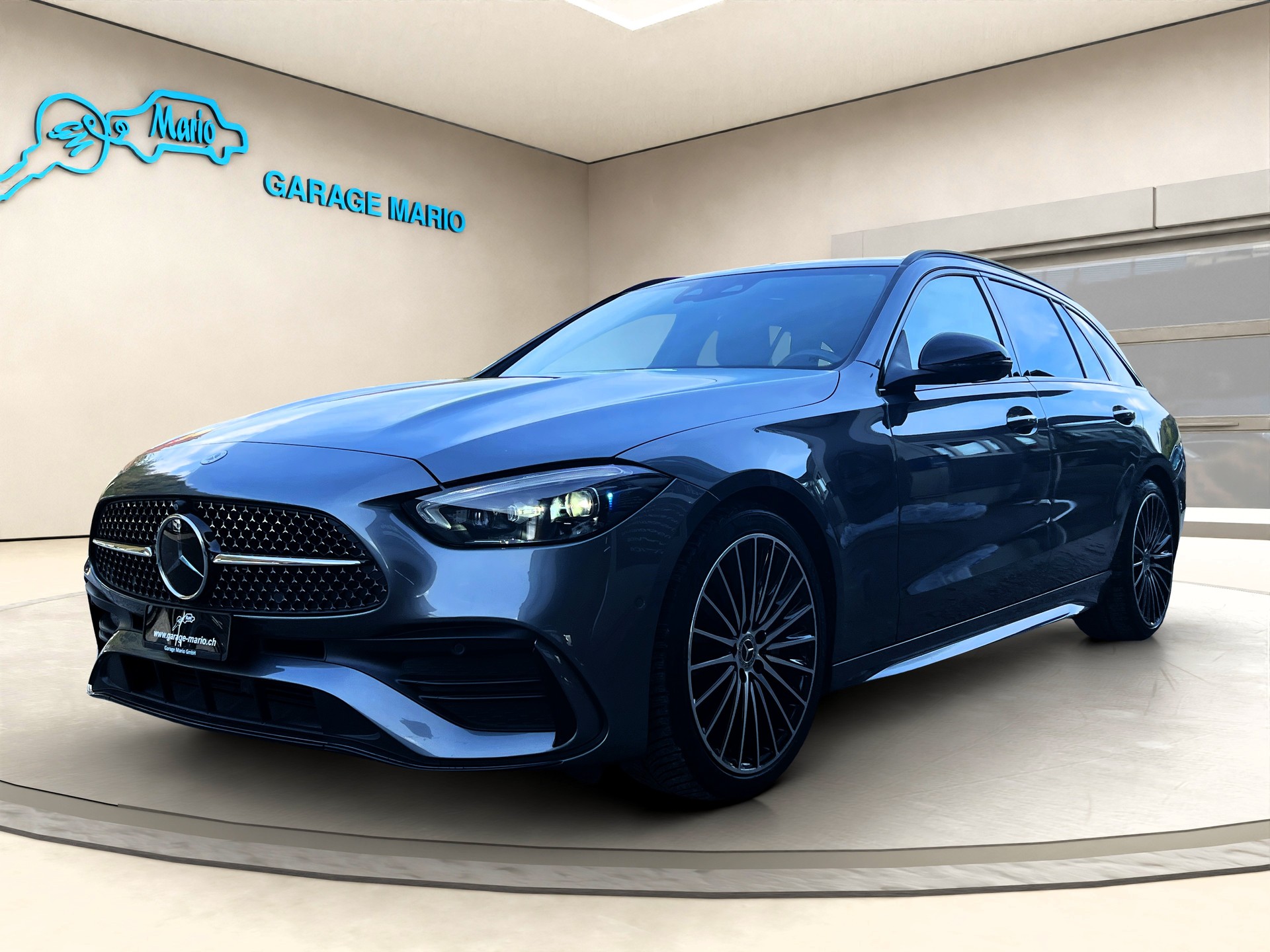 MERCEDES-BENZ C 300 T 4Matic❗FACELIFT AMG Line❗✅CH-Fahrzeug aus 1. Hand & 8-fach bereift✅-image-2
