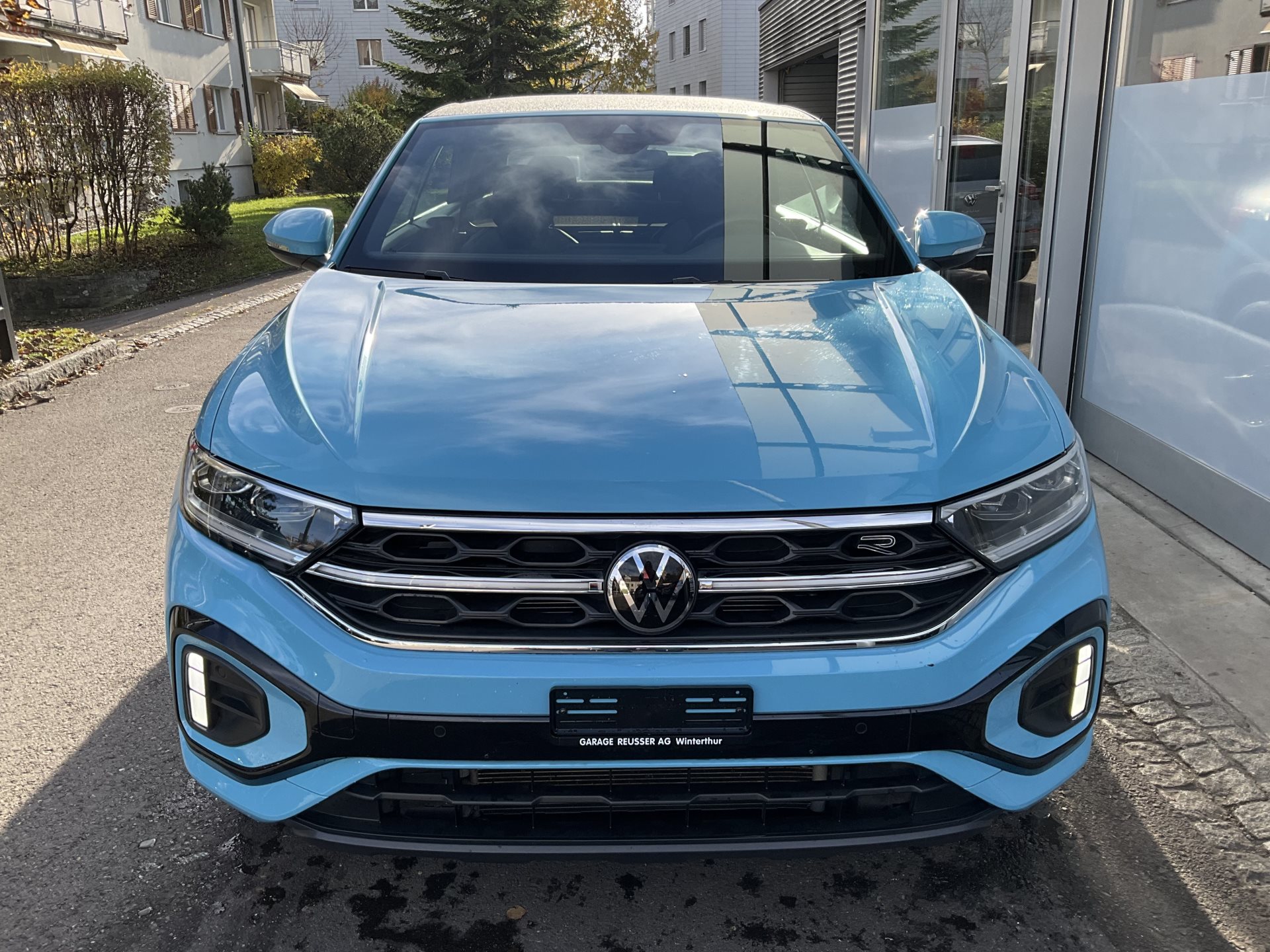 VW T-Roc R-LINE *** TRAUMFAHRZEUG IN TEAL BLUE ***-image-1