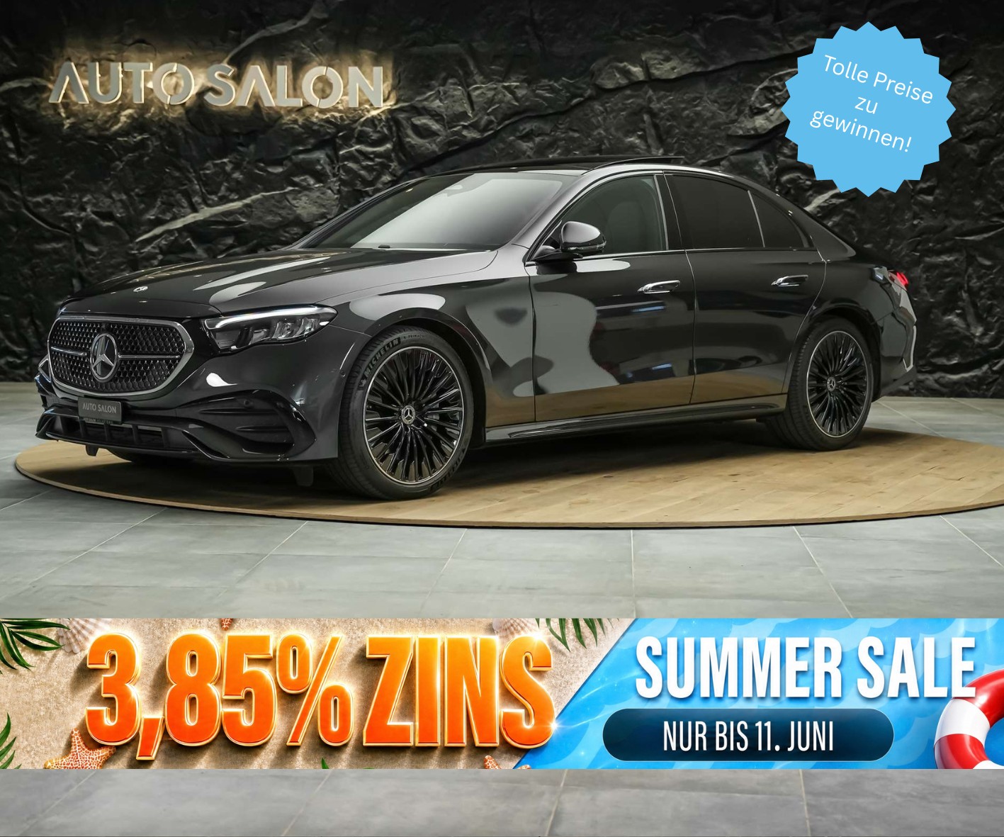 MERCEDES-BENZ E 220 d 4Matic AMG Line 9G-Tronic *Panorama*Werksgarantie*Lenkradheizung*