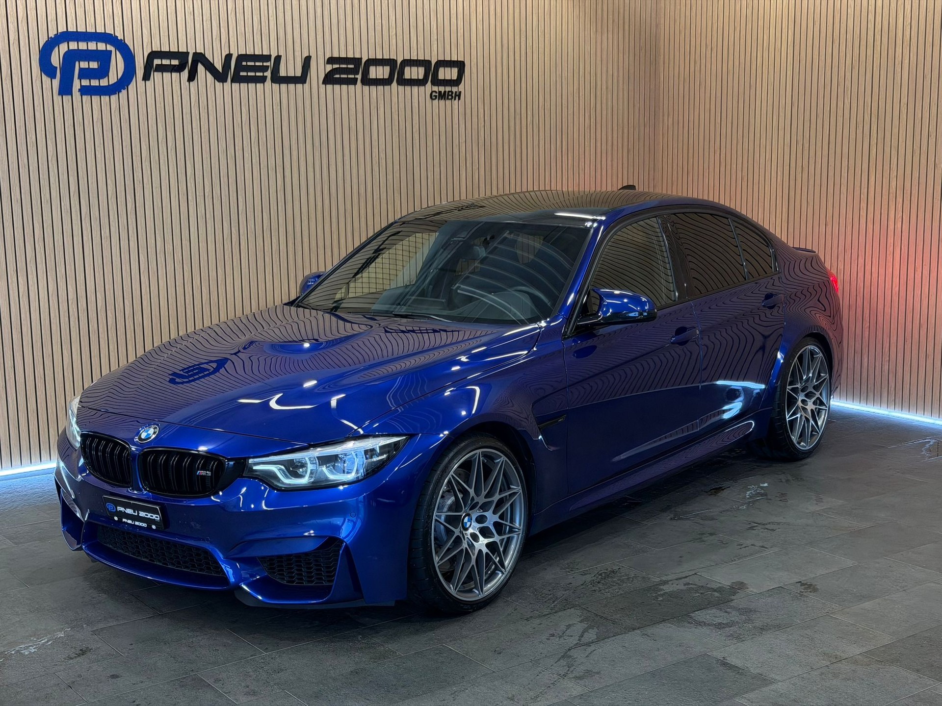 BMW M3 Competition Drivelogic *San Marino Blau*-image-0
