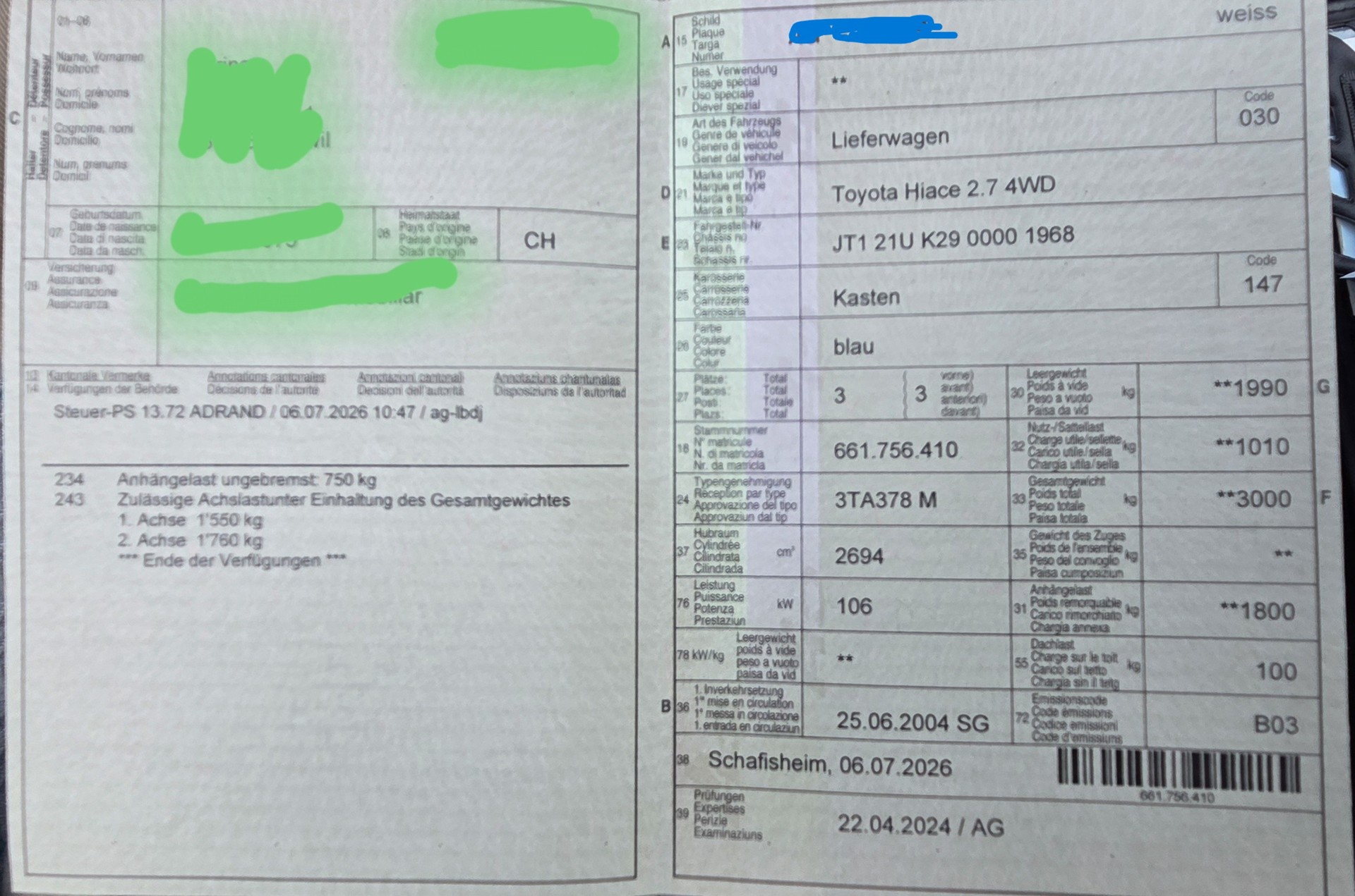 TOYOTA 2.7 4x4 3 P.-image-9