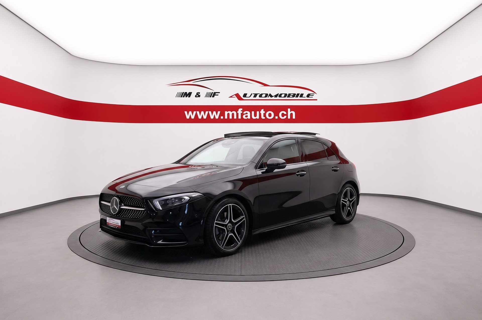 MERCEDES-BENZ A 180 Night Star AMG Line * Premium Plus * Panorama-Schiebedach * Panorama * 360°Kamera* CH FAHRZEUG-image-0
