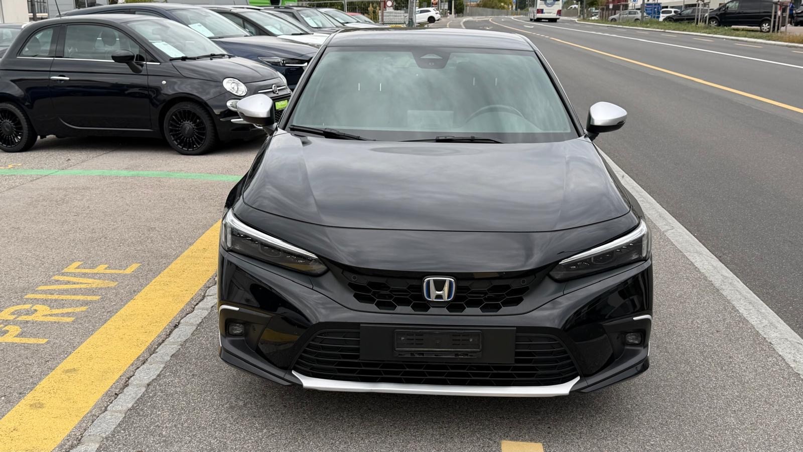 HONDA Civic 2.0 i-MMD HEV Sport - 184 CV - Totalement Hybride - Rabais 90% sur la Taxe des plaques annuel !-image-0