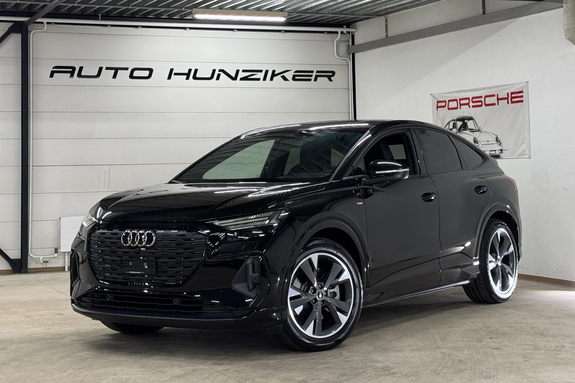 AUDI Q4 Sportback e-tron 50 S-Line quattro Black-Optik 300PS / Wärmepumpe-image-0