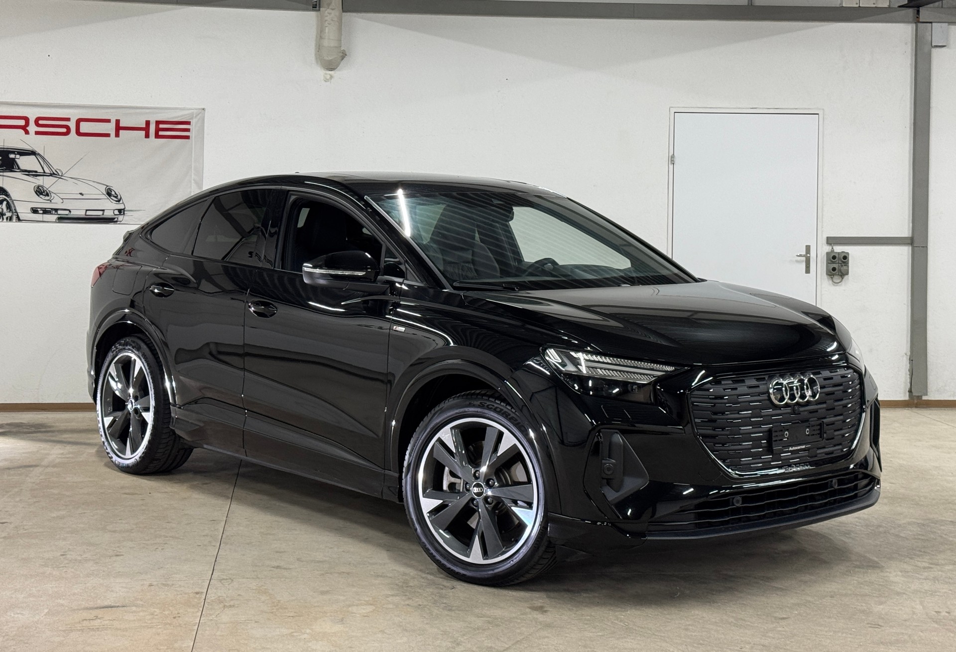 AUDI Q4 Sportback e-tron 50 S-Line quattro Black-Optik 300PS / Wärmepumpe-image-2