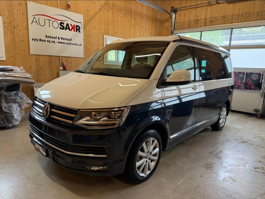 VW T6 California 2.0 Bi-TDI Ocean BLUE 4Motion DSG-image-1