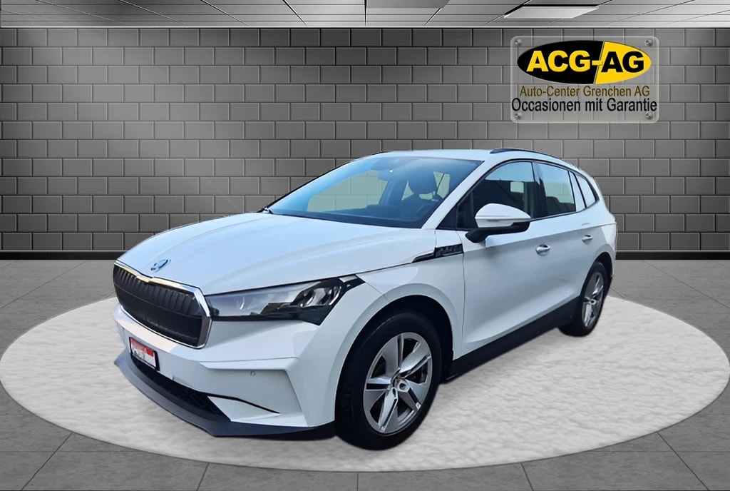 SKODA ENYAQ iV 60 ** NP 53'840.– ** AVILOO 96,2% ** Stoff/Kunstl. ** Navi ** RF-Kamera ** Sitzh. ** PDC **-image-2