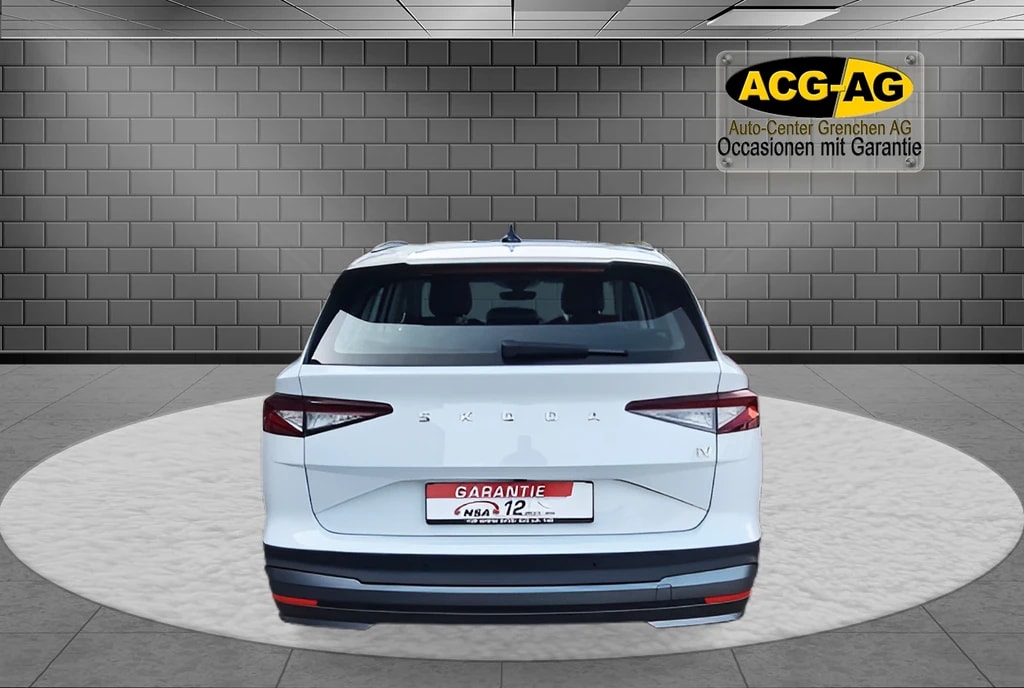 SKODA ENYAQ iV 60 ** NP 53'840.– ** AVILOO 96,2% ** Stoff/Kunstl. ** Navi ** RF-Kamera ** Sitzh. ** PDC **-image-4