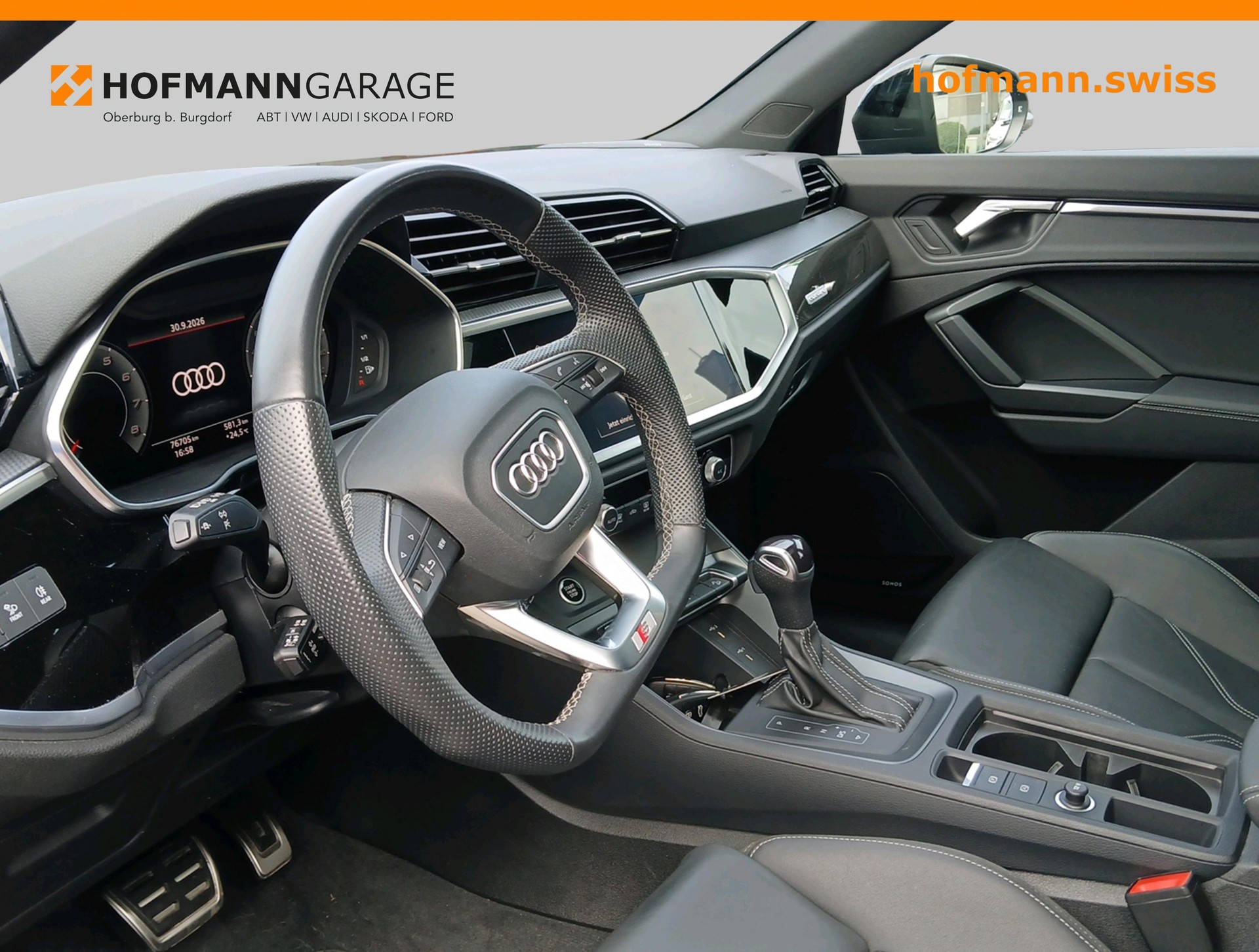 AUDI Q3 Sportback 45 TFSI S line quattro S-tronic-image-7
