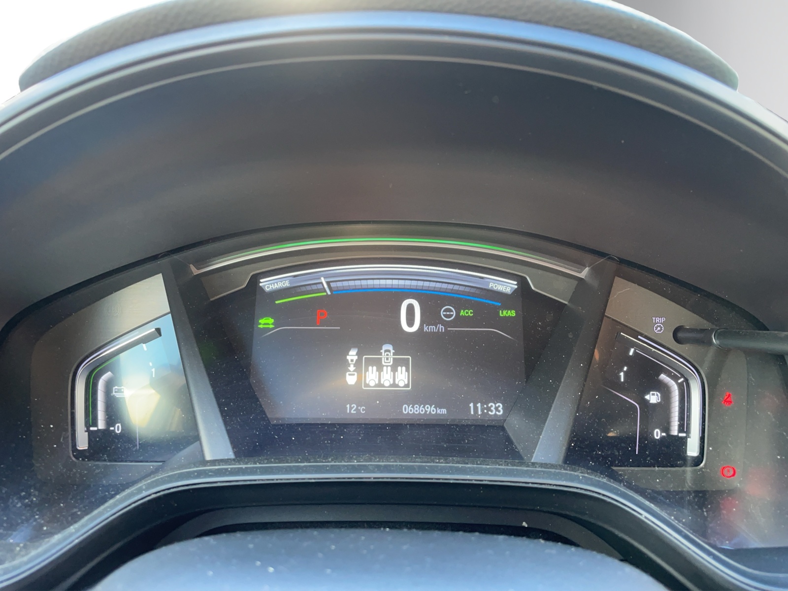 HONDA CR-V 2.0 i-MMD Hybrid Sport Line 4WD Automatic – Ledersitze – Rückfahrkamera – Honda Sensing – Black-Edition-image-15