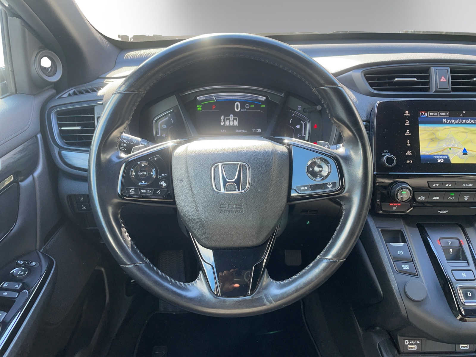 HONDA CR-V 2.0 i-MMD Hybrid Sport Line 4WD Automatic – Ledersitze – Rückfahrkamera – Honda Sensing – Black-Edition-image-12