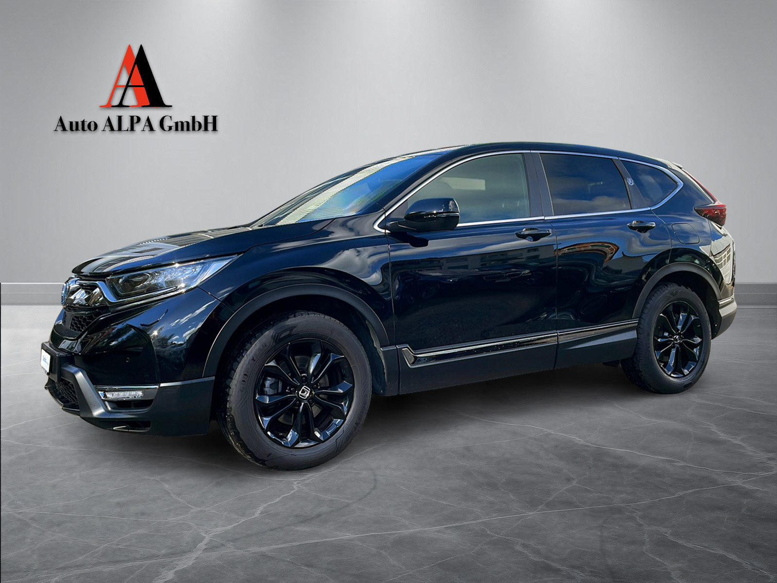 HONDA CR-V 2.0 i-MMD Hybrid Sport Line 4WD Automatic – Ledersitze – Rückfahrkamera – Honda Sensing – Black-Edition-image-0