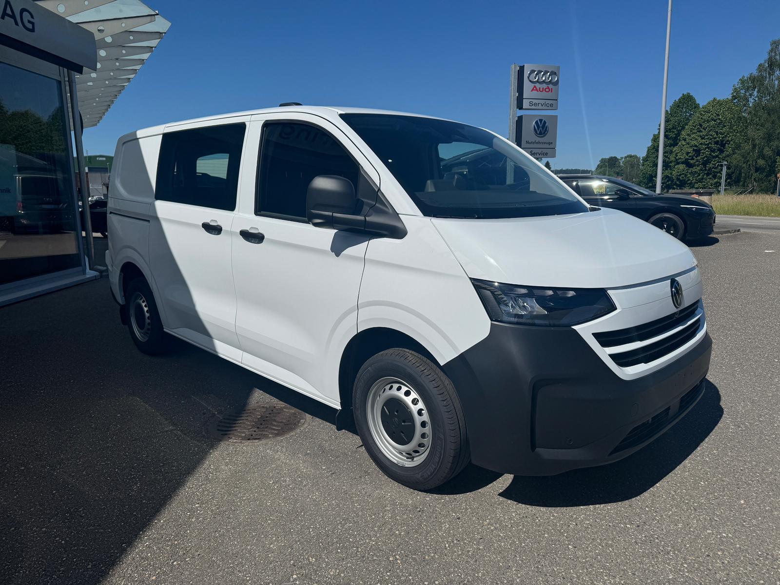VW Transporter 2.0 TDI Automat 2-Schiebetüren + Heckflügeltüren-image-4