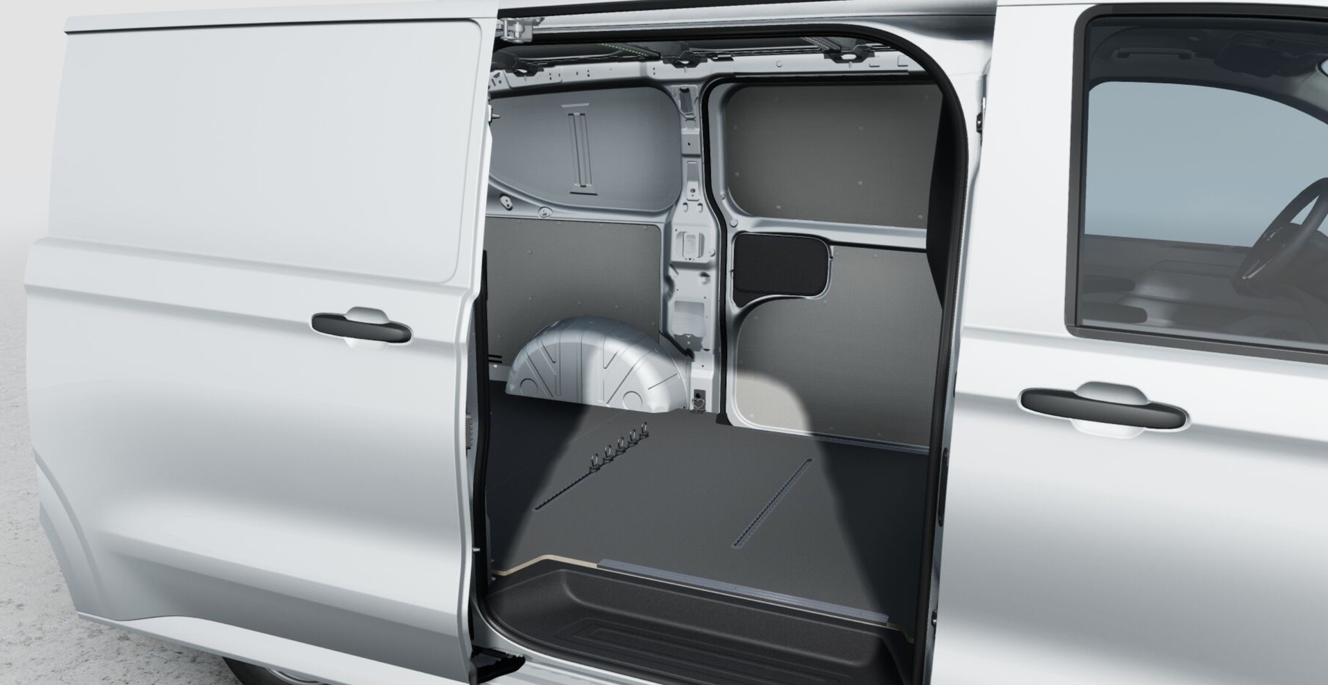 VW Transporter Kastenwagen Entry 2.0 TDI Automat mit 2-Schiebetüren + Heckflügeltüren-image-2
