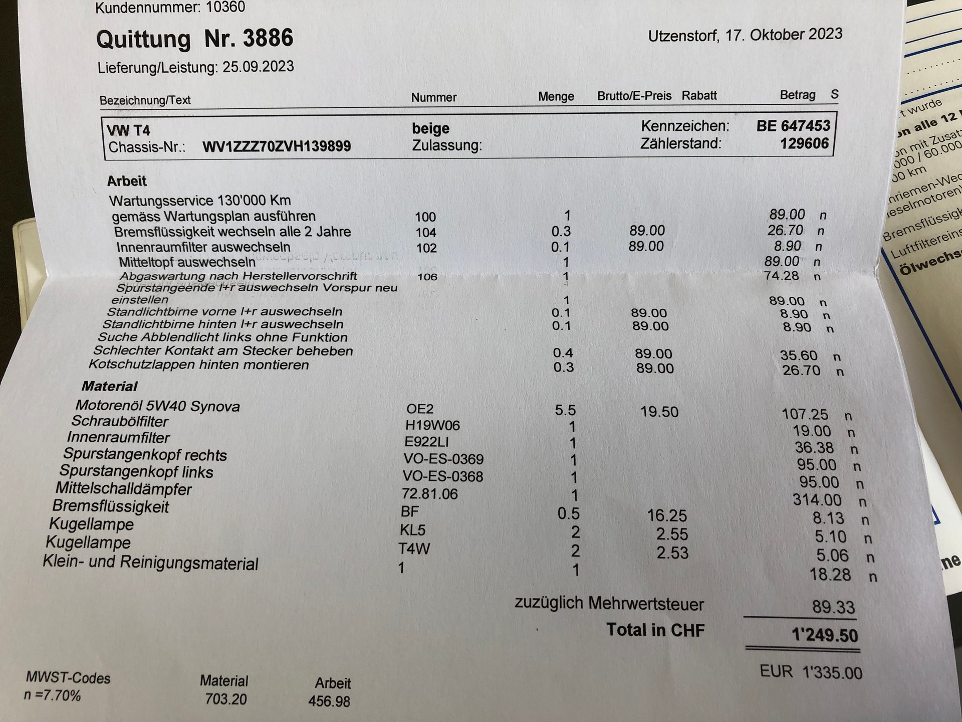 VW T4 2.5 Blachenaufbau-image-26