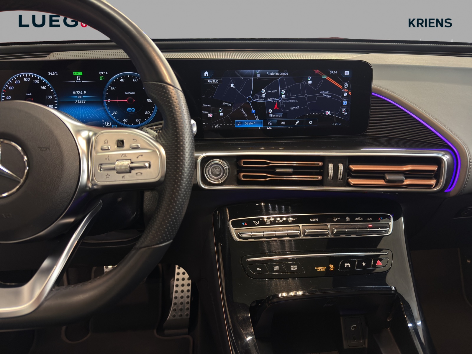 MERCEDES-BENZ EQC 400 4M - EQ Star / DISTRONIC / 360 Grad Kamera / Head-Up Display-image-10