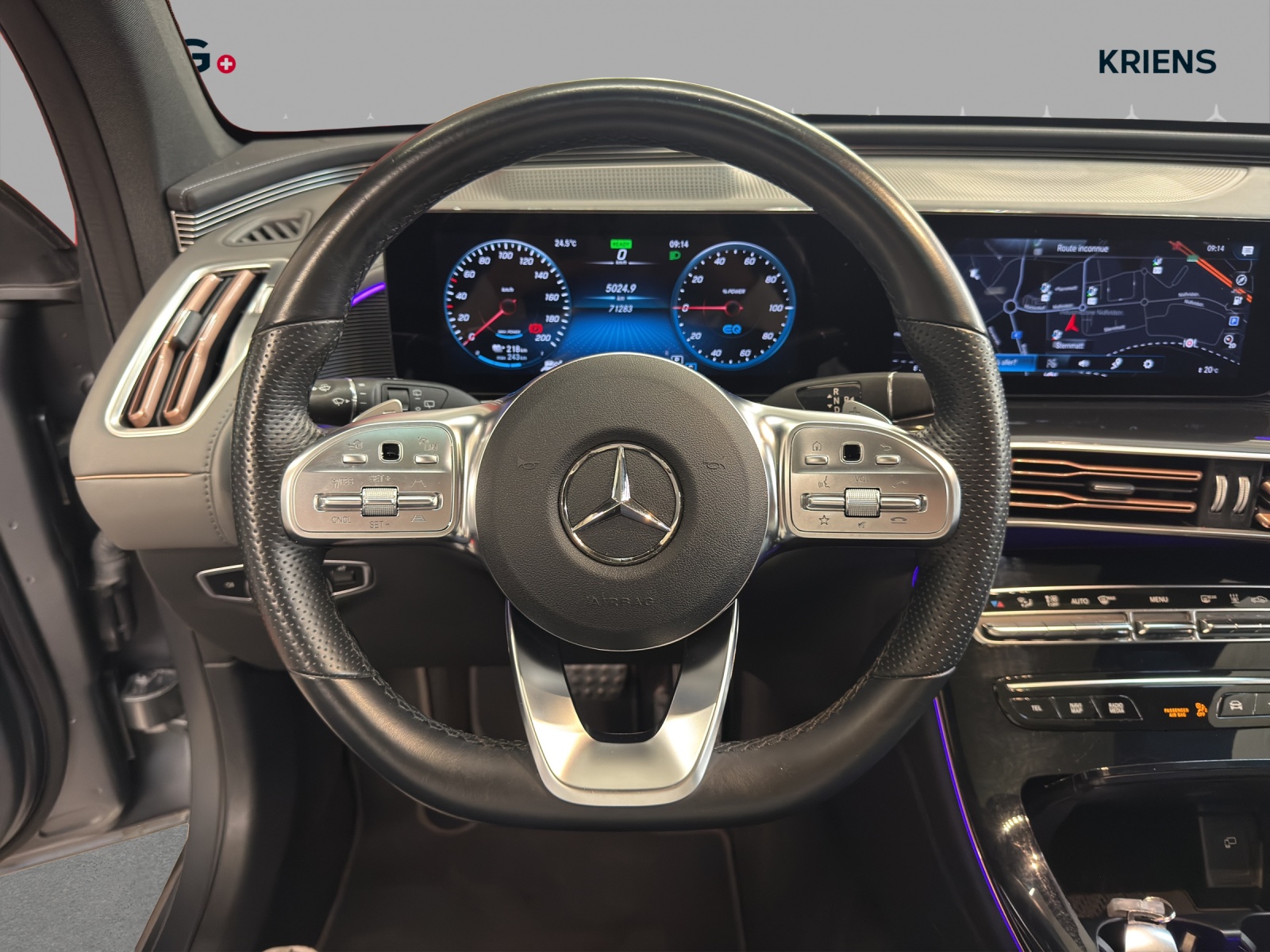 MERCEDES-BENZ EQC 400 4M - EQ Star / DISTRONIC / 360 Grad Kamera / Head-Up Display-image-9