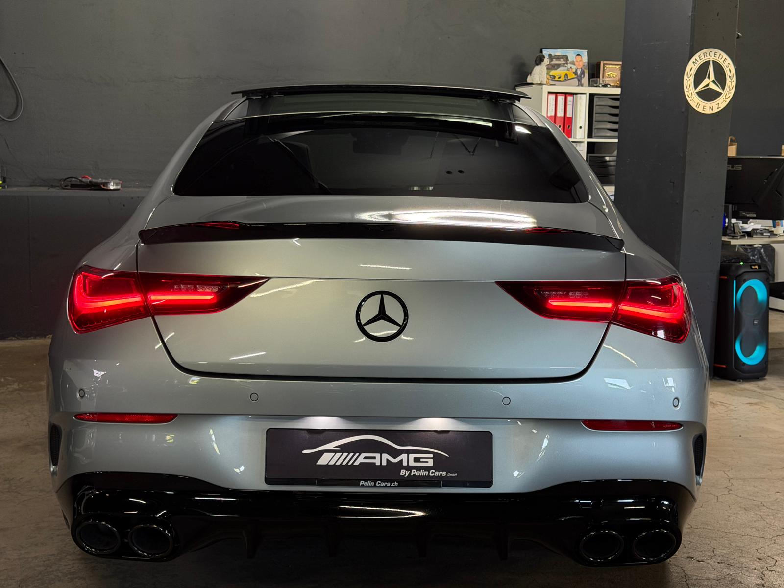 MERCEDES-BENZ CLA 200 AMG (CLA45 AMG Optik) 8G-DCT Limited Silver&Black Performance-image-6