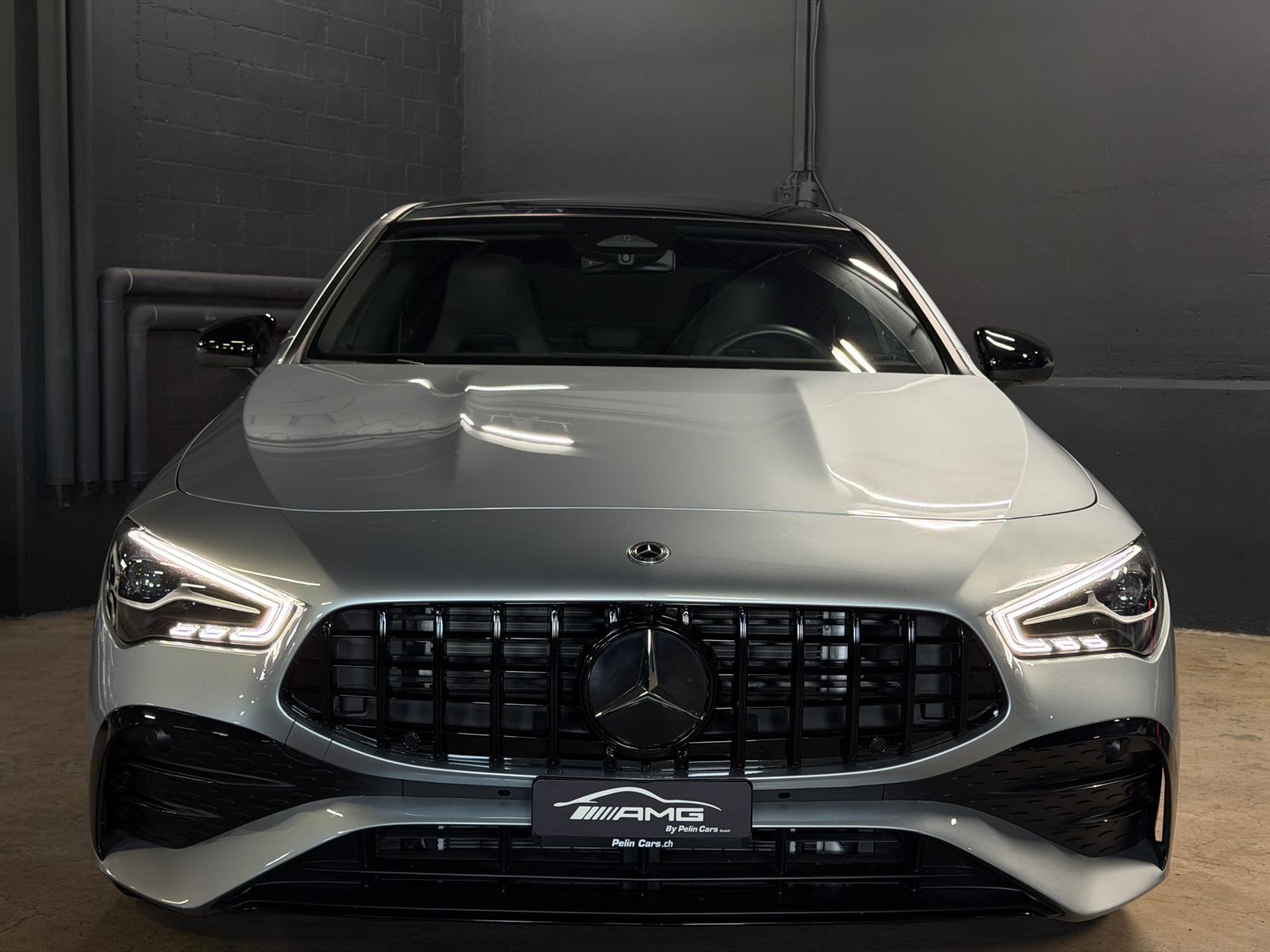 MERCEDES-BENZ CLA 200 AMG (CLA45 AMG Optik) 8G-DCT Limited Silver&Black Performance-showroom-element-2