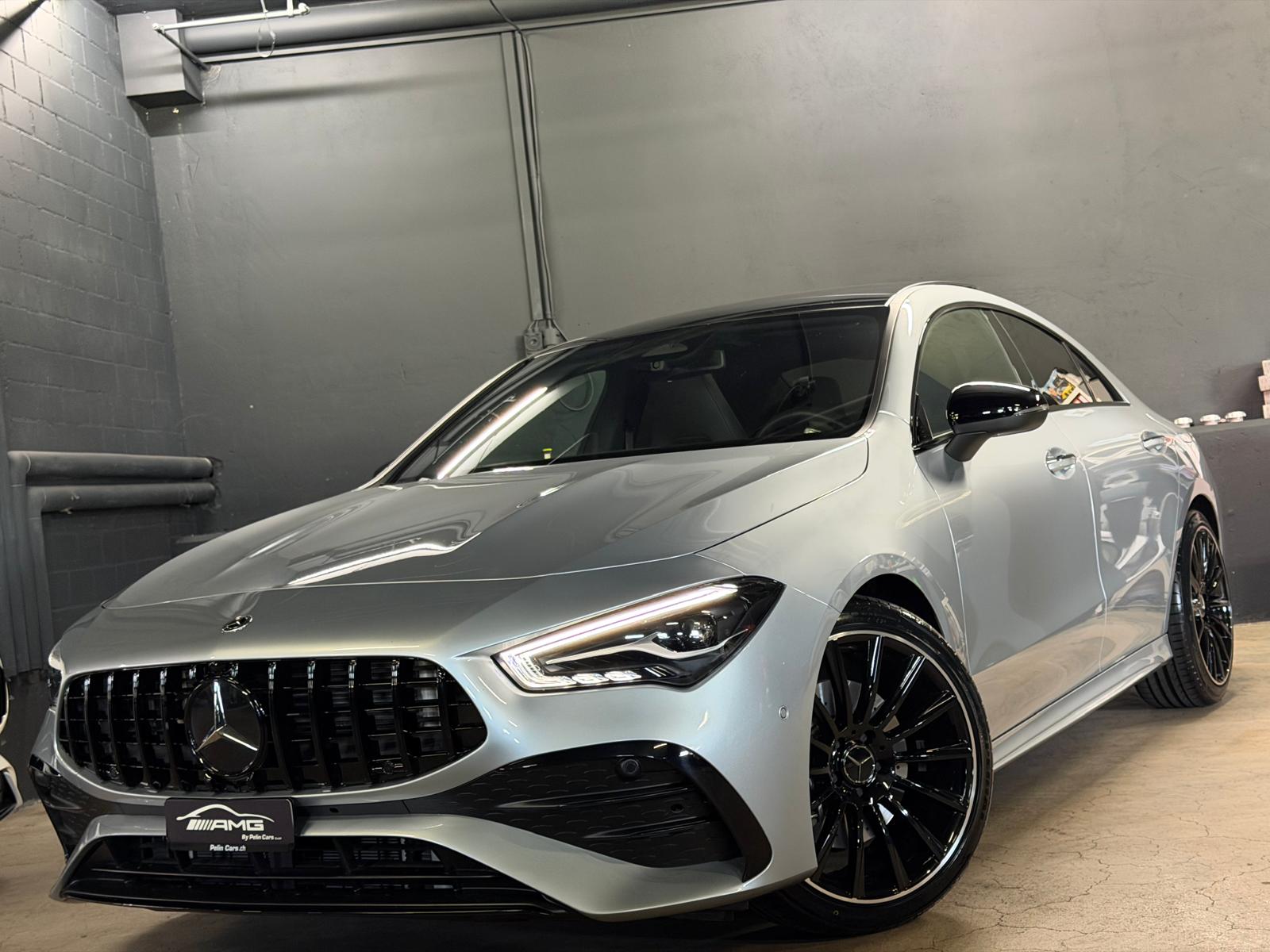 MERCEDES-BENZ CLA 200 AMG (CLA45 AMG Optik) 8G-DCT Limited Silver&Black Performance-image-4