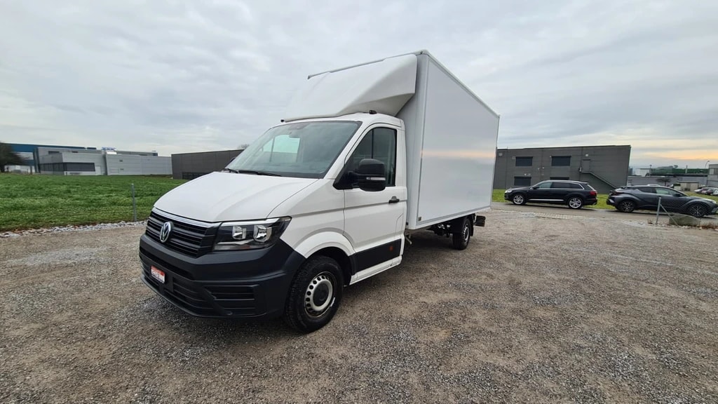 VW Crafter 35 2.0 TDI Koffer/Hebebuhne Champion L4 ** DSG -Automat ** 3-Plätzer ** RF-Kamera ** N.L 670 ** Frisch Ab Service **-image-2