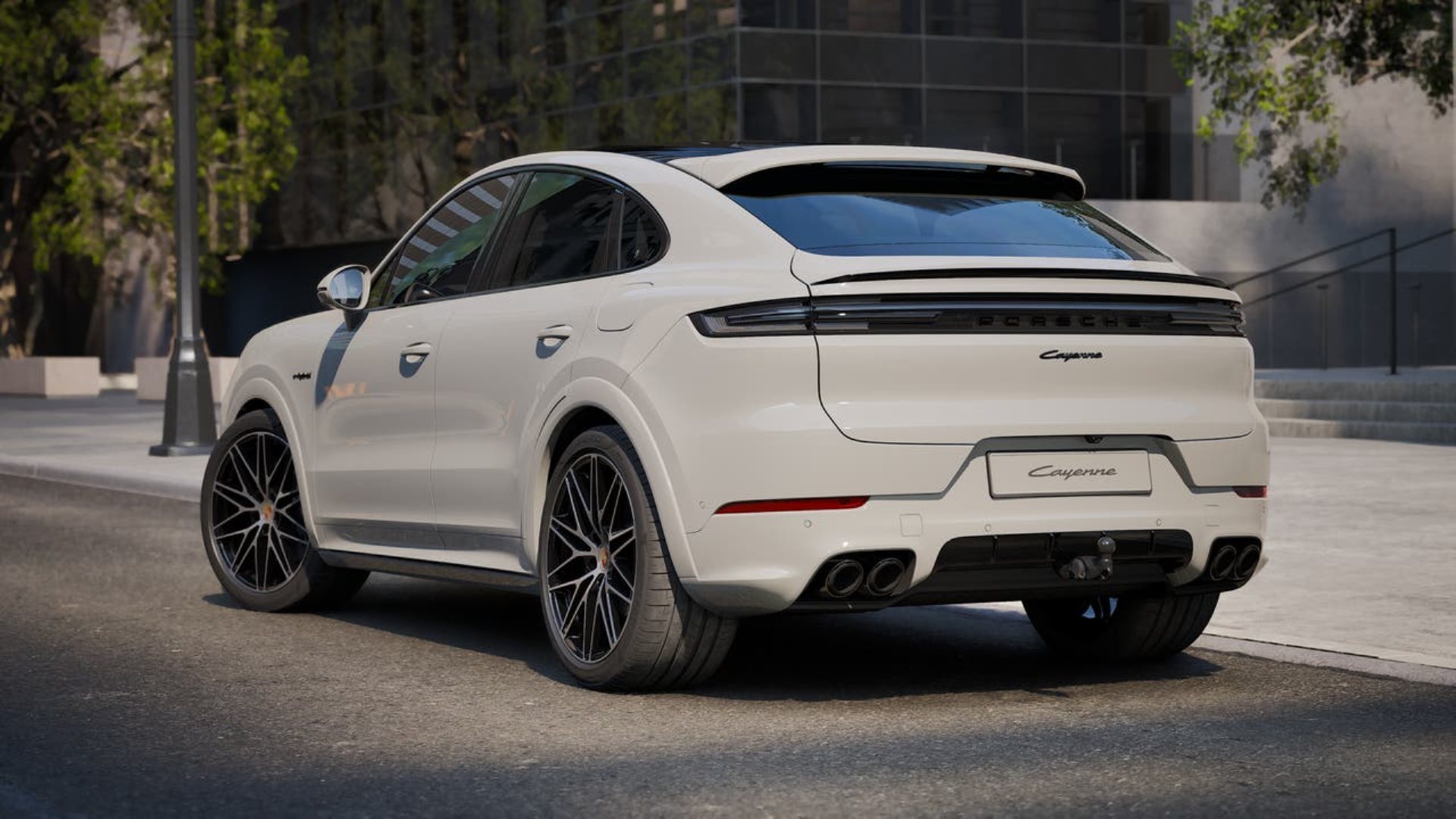 PORSCHE Cayenne E-Hybrid Coupé Black Edition-image-2