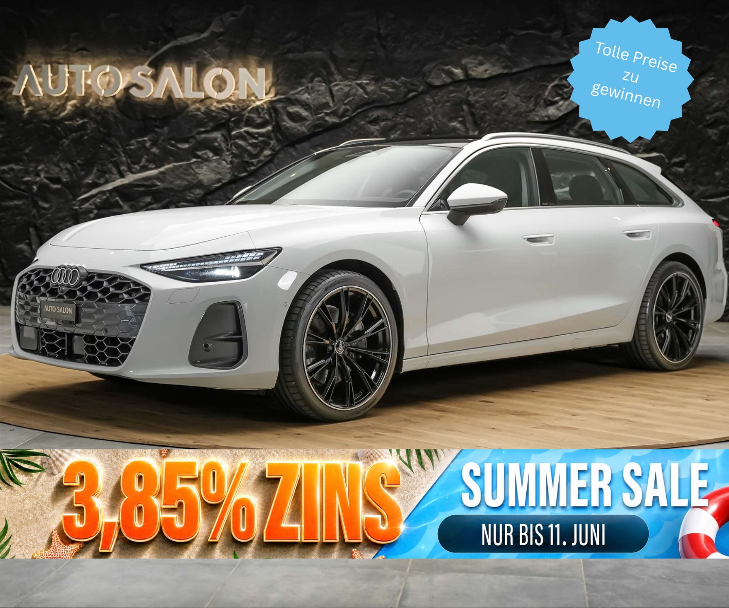 AUDI A6 Avant 2.0 TDI quattro S-Tronic *21 Zoll*Panorama*360° Kamera*Matrix LED*-image-0