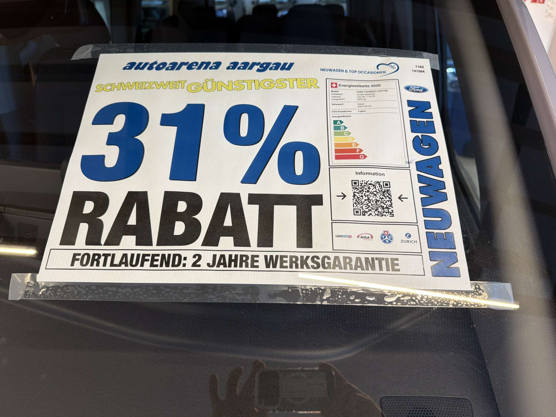 FORD Tourneo Custom 320 L1H1 Titanium 8-Plätzer Automat-image-3