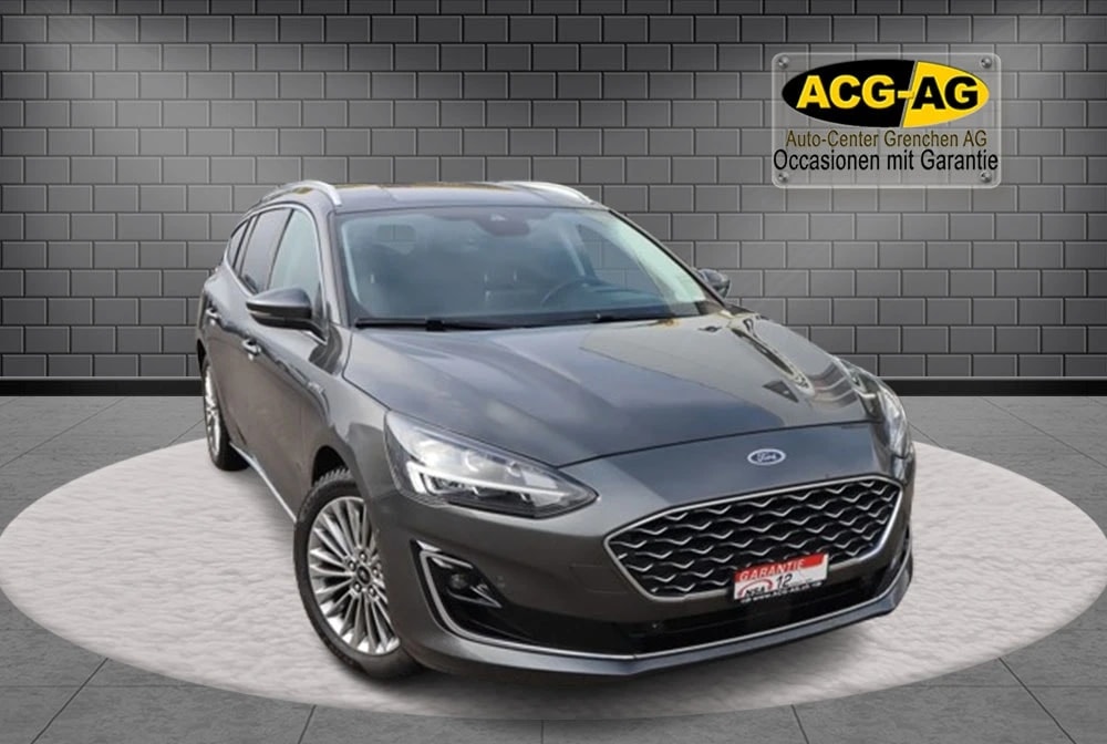 FORD Focus 1.0 SCTi Vignale Automatic ** Neues Modell **Voll-Leder Ausstattung ** Cockpit ** Gr-Navi mit RF-Kamera **-image-0