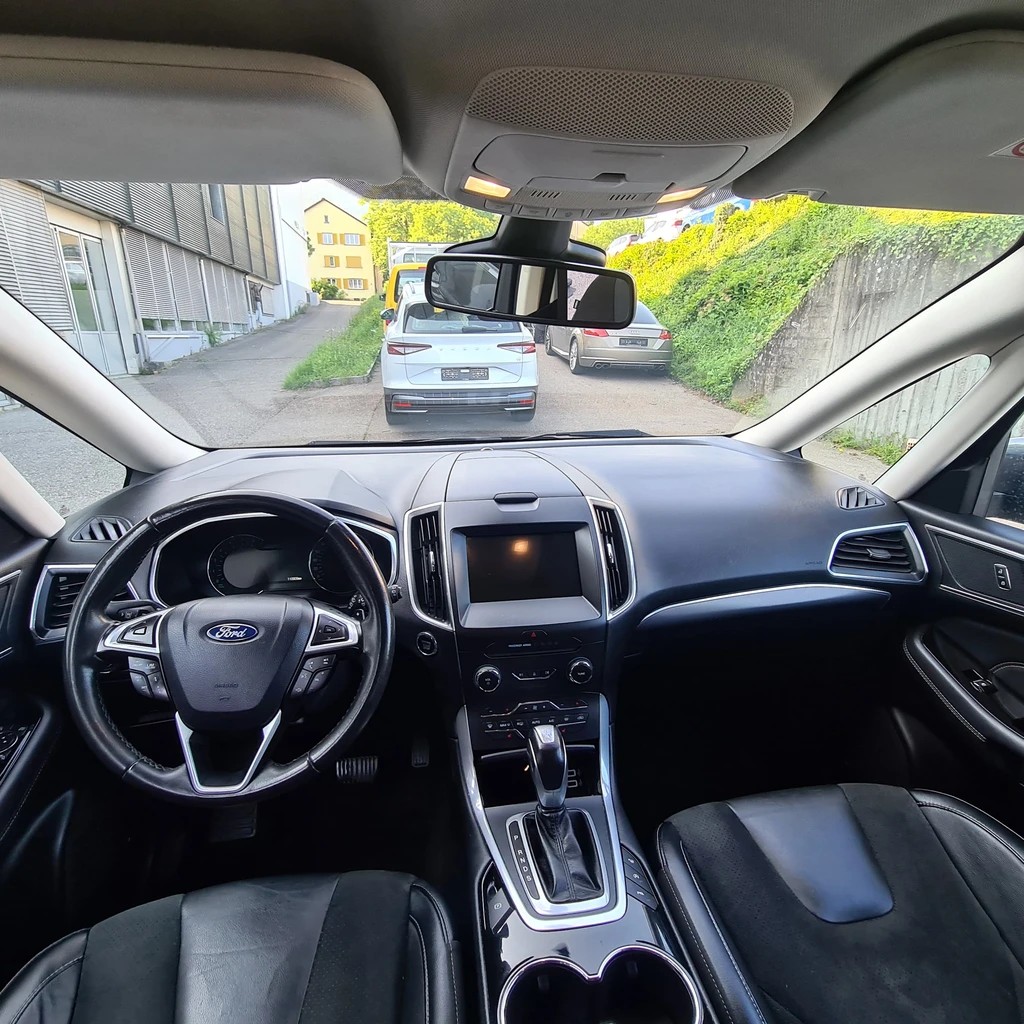 FORD Galaxy 2.0 TDCi Titanium PowerShift ** 7-Plätzer ** Teil-Leder ** Gr-Navi ** RF-Kamera **-image-9