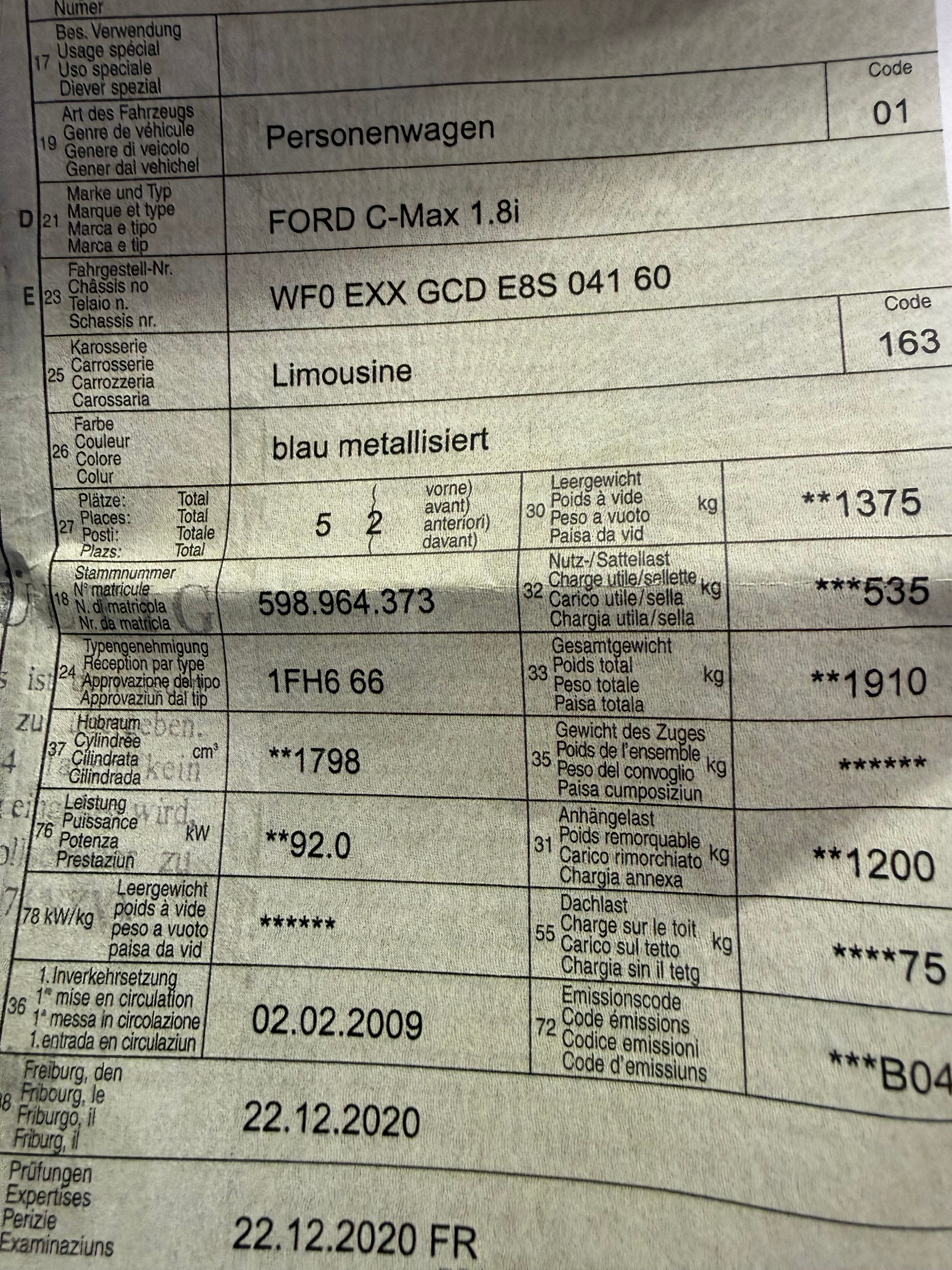 FORD C-Max 1.8 16V Carving-image-6