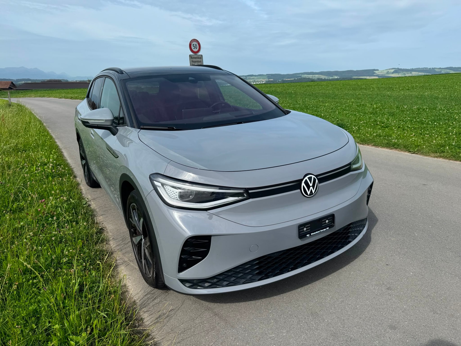 VW ID.4 GTX 77 kWh 4Motion mit Anhängerkupplung und Panorama Dach-image-1