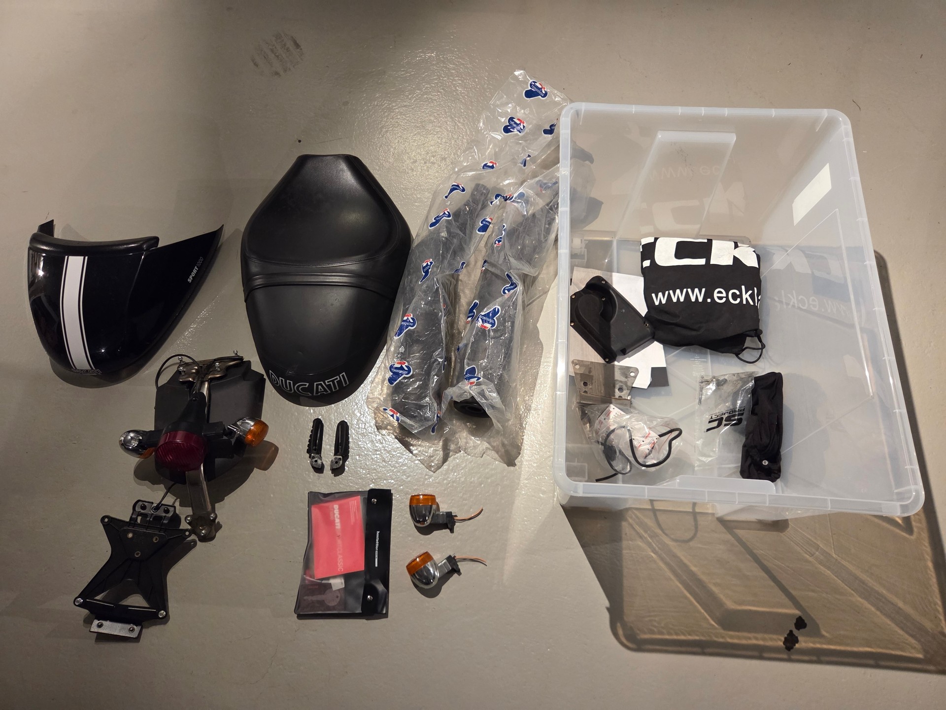 DUCATI Sport 1000 Biposto - Tron Legacy Collector's Motorcycle-image-9
