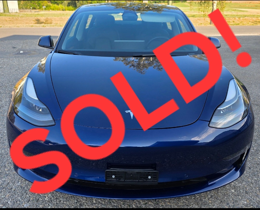 TESLA Model 3 Long Range Dual Motor AWD. Certificat SOH
