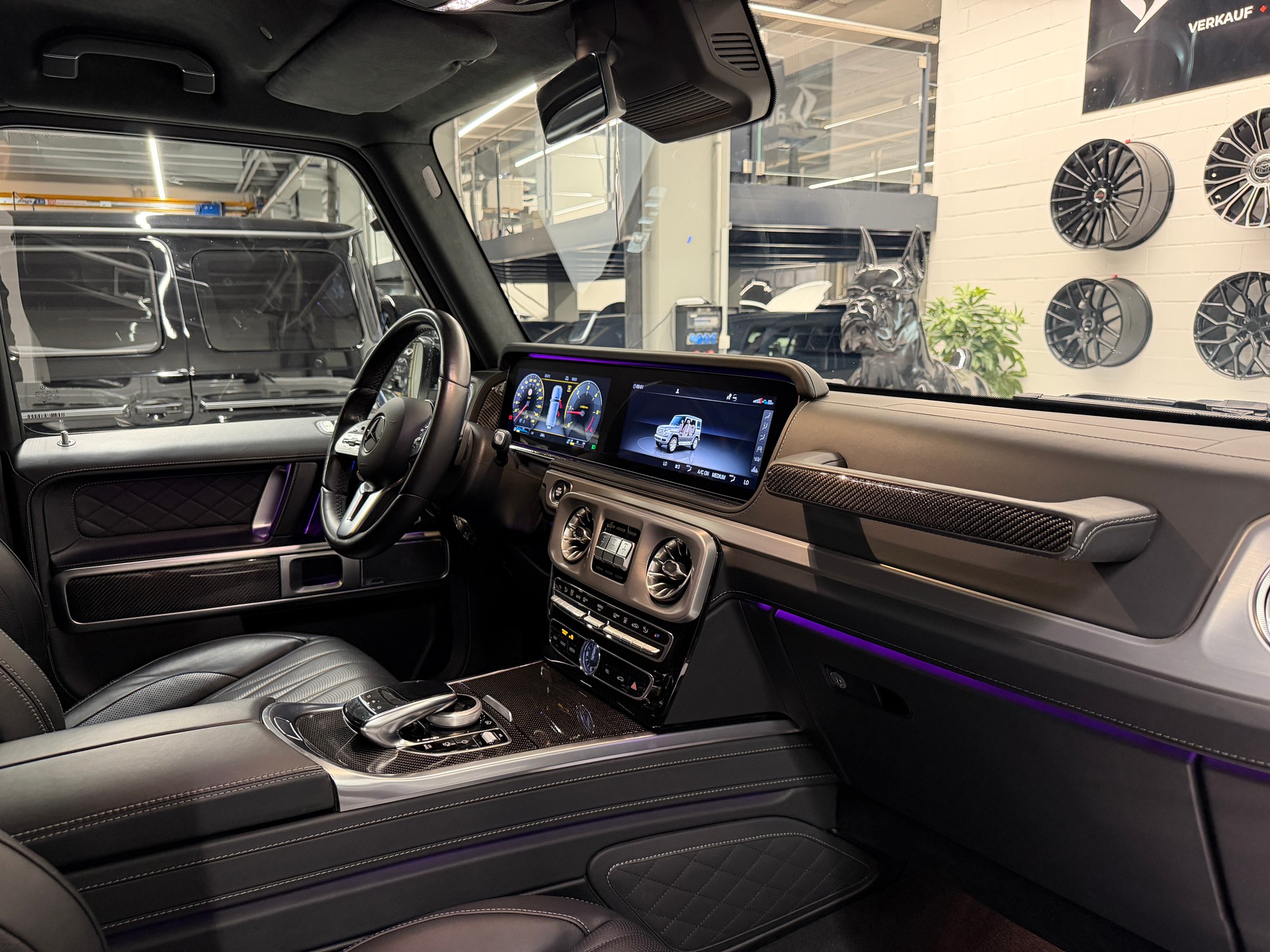 MERCEDES-BENZ G 400 d AMG Line *CH-Auto*Gratis Service*Exclusive Interieur*Top Ausstattung*Standheizung*Burmester*-image-13