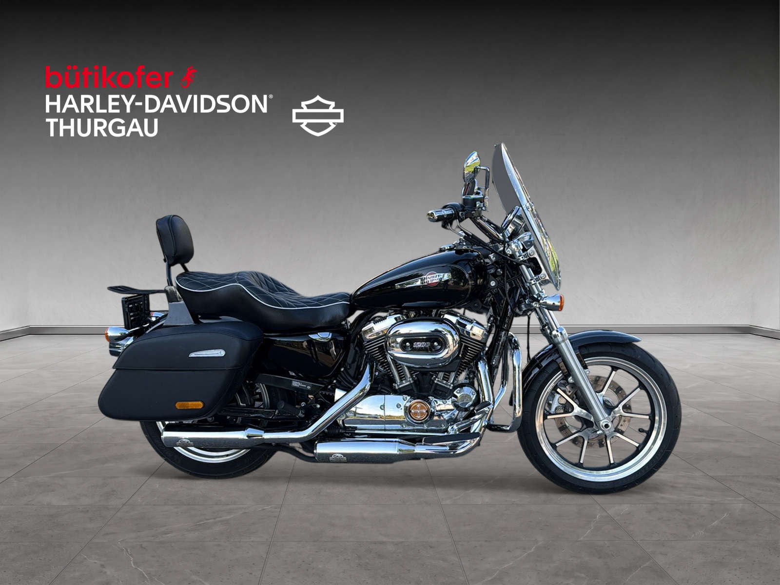 HARLEY-DAVIDSON XL 1200 T Super Low ABS-showroom-element-1