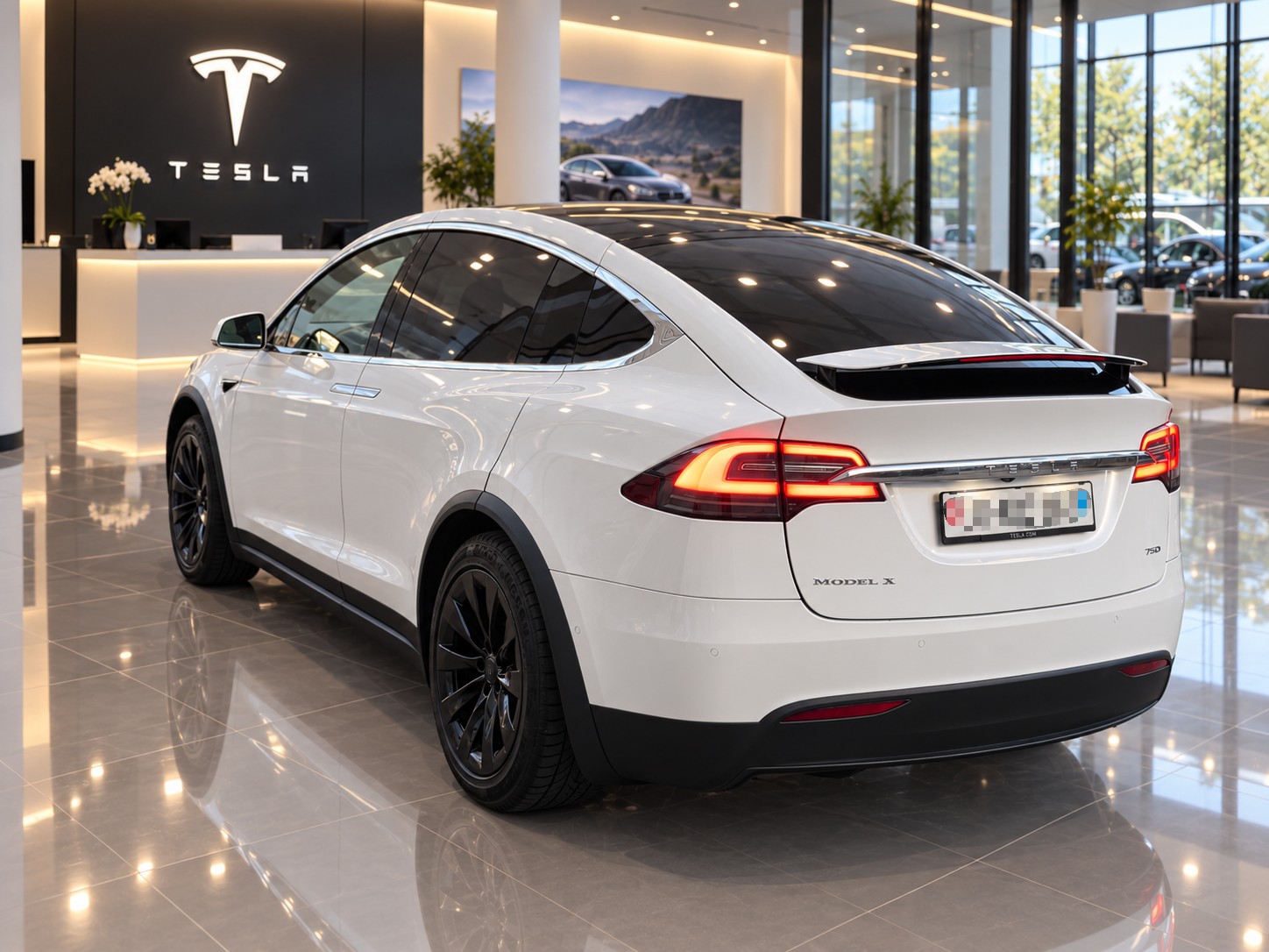 TESLA Model X 75 D-image-3