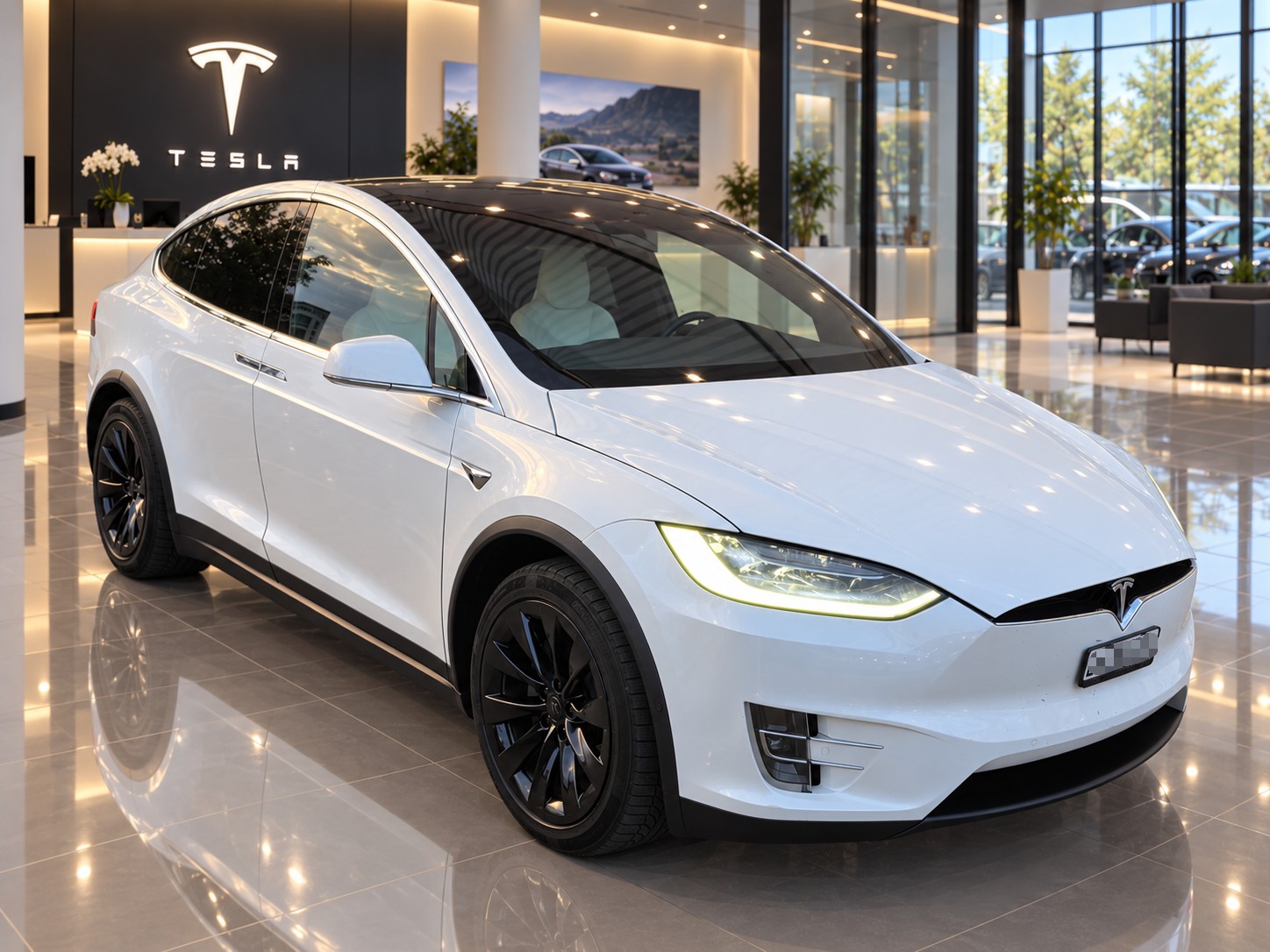 TESLA Model X 75 D-image-4