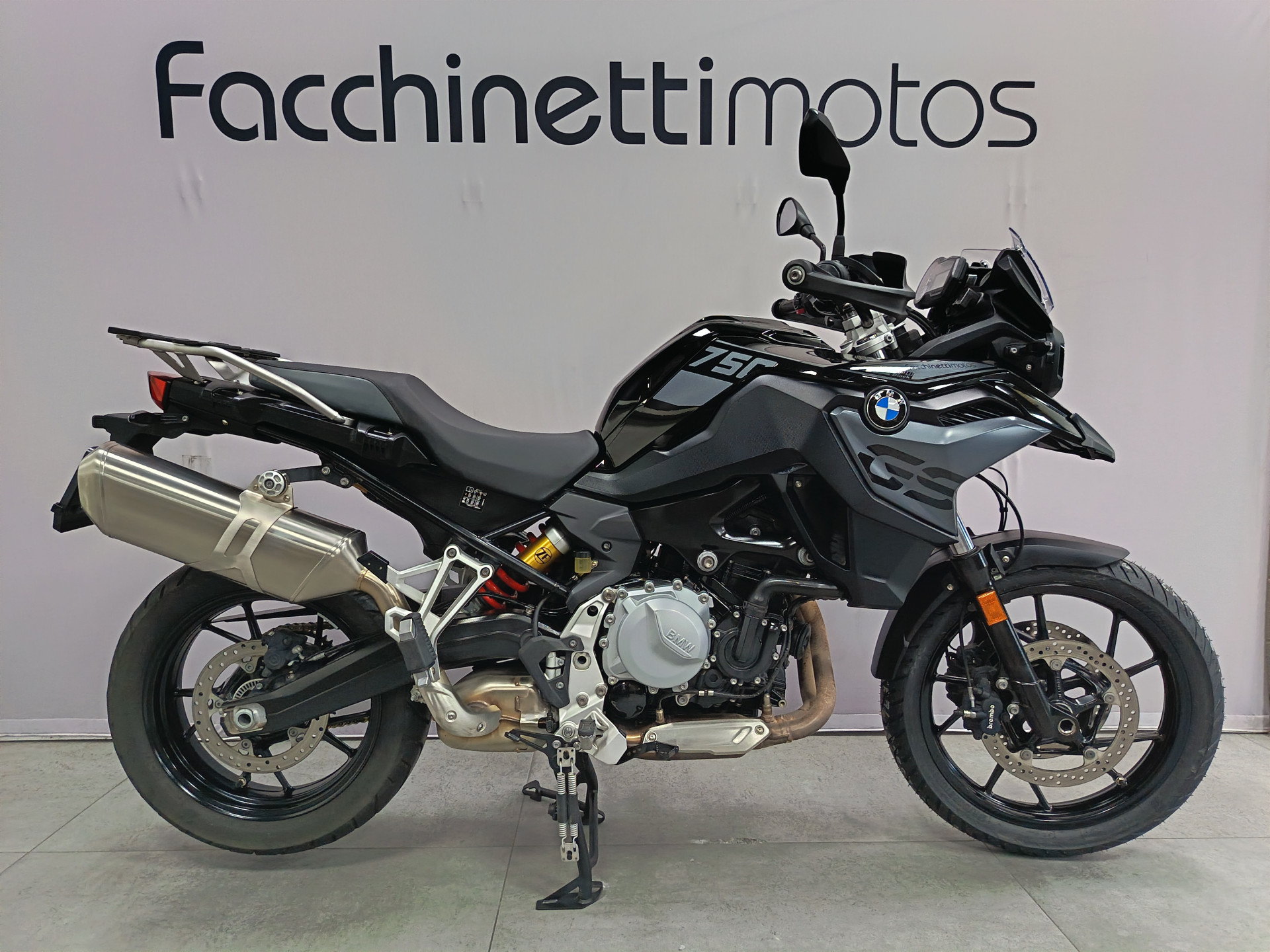 BMW F 750 GS Triple Black ***Bridable A2***
