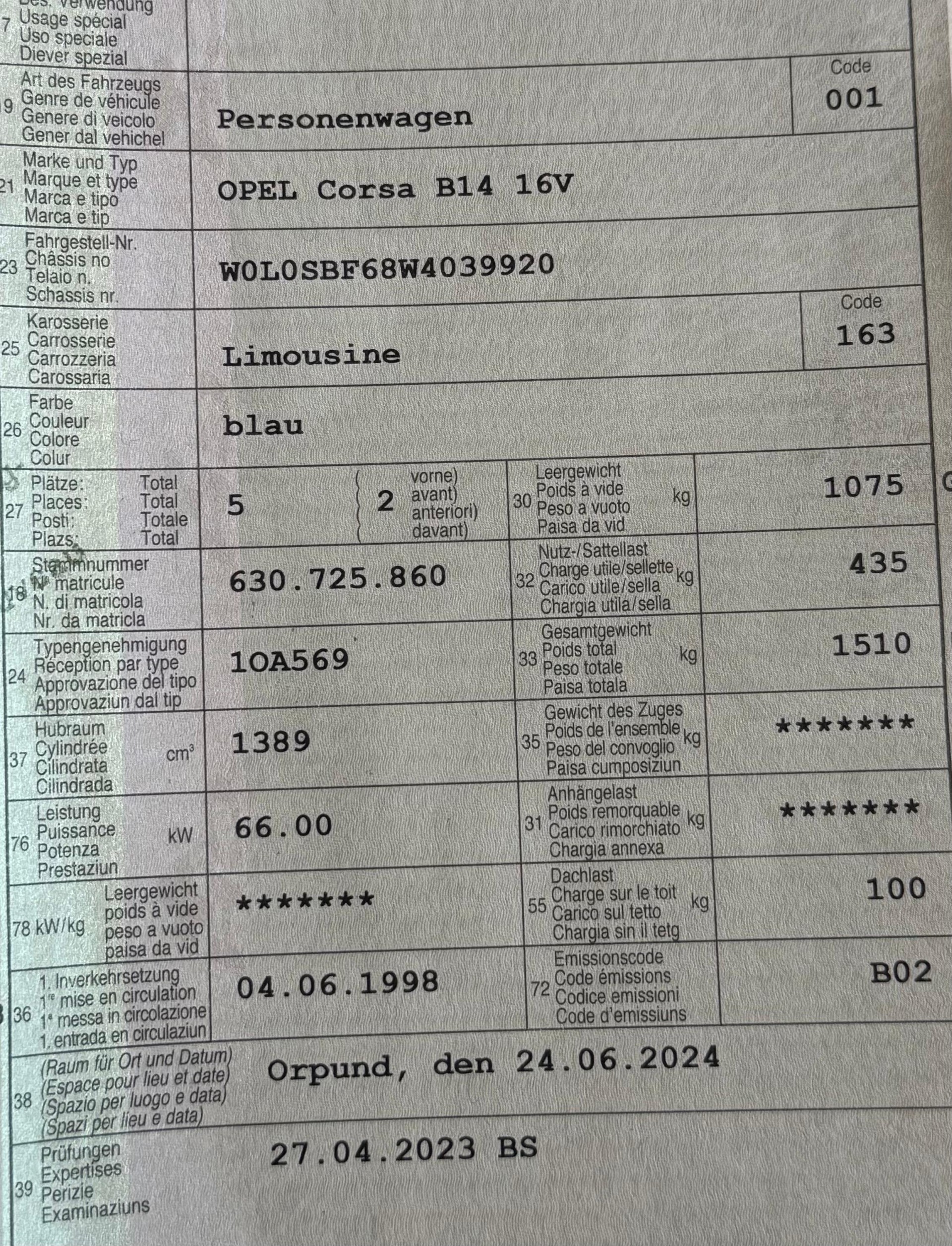 OPEL Corsa B14 16V-image-14