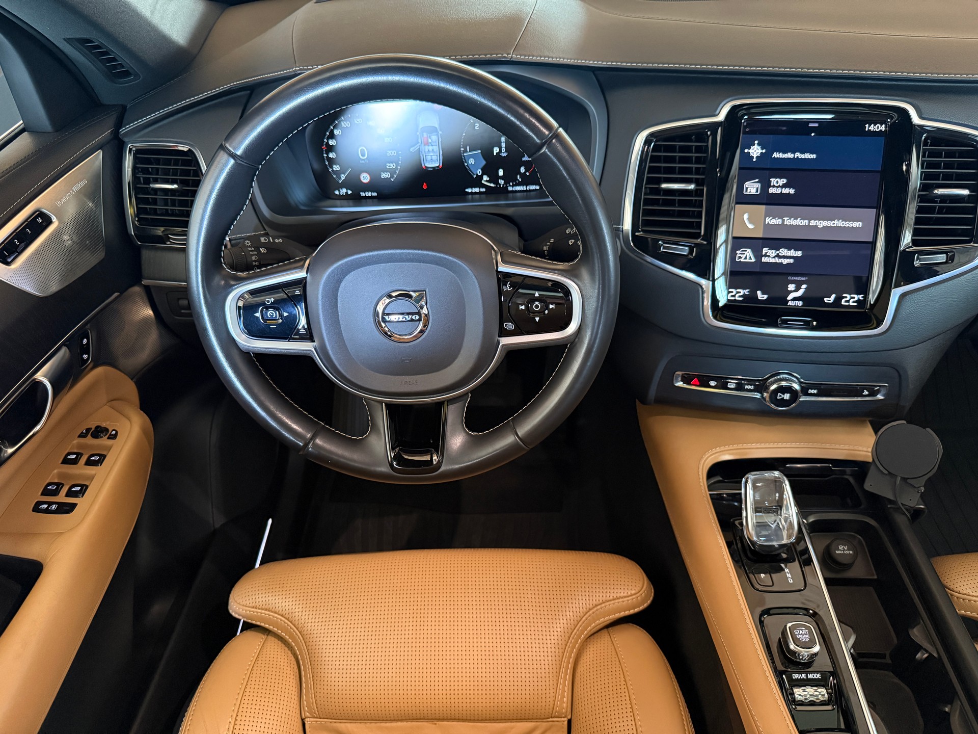 VOLVO XC90 B5 Diesel Mild Hybrid 4x4 7-Sitze Modell 2020 AWD Inscription Geartronic-image-4