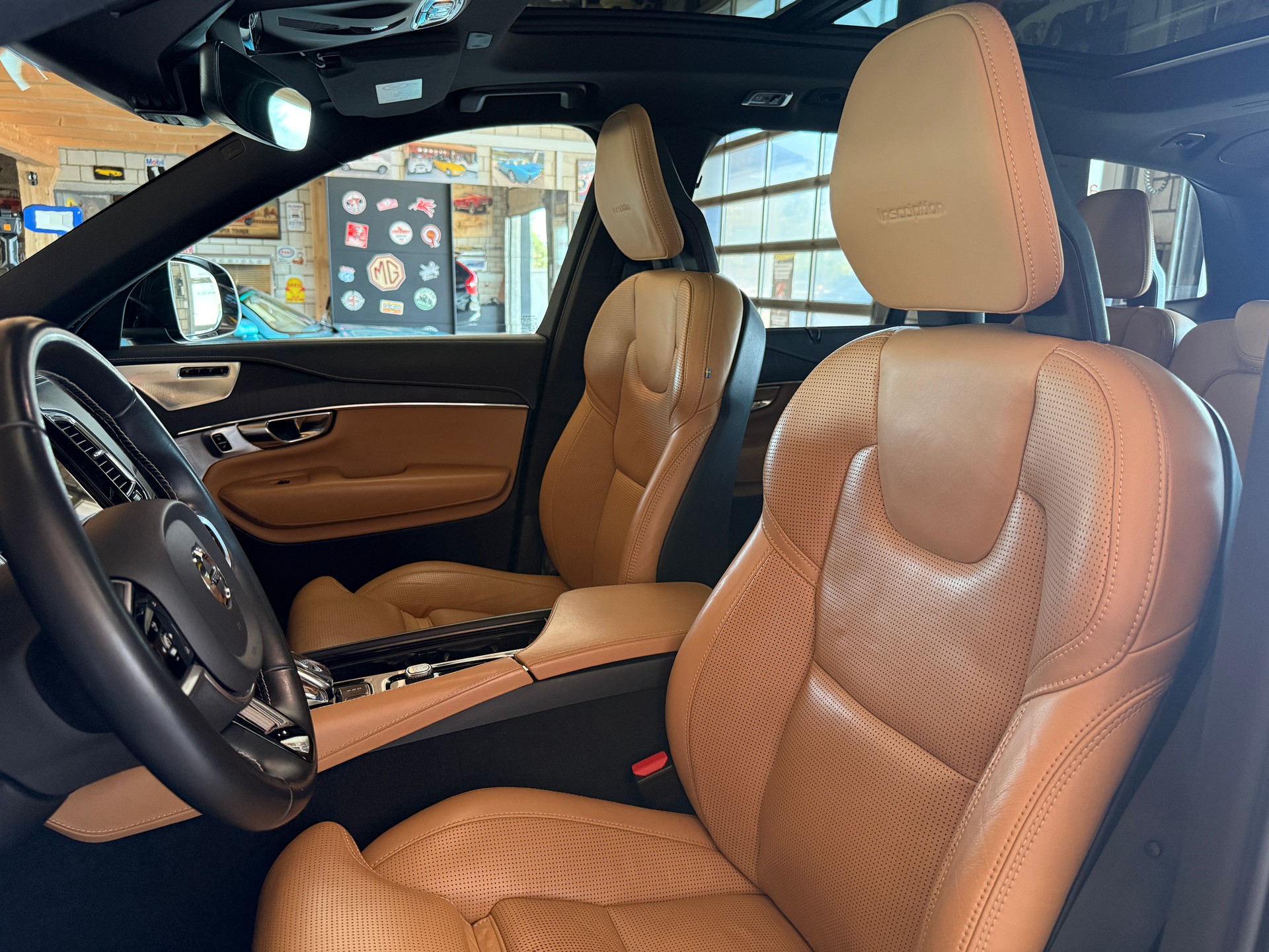 VOLVO XC90 B5 Diesel Mild Hybrid 4x4 7-Sitze Modell 2020 AWD Inscription Geartronic-image-3