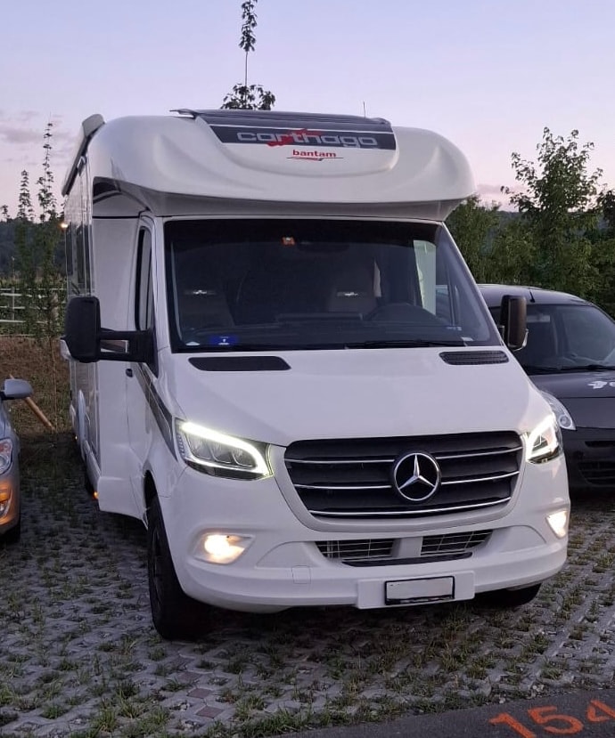 MERCEDES-BENZ Carthago Tourer T143 LE. 4500 kg Anhängerkupplung