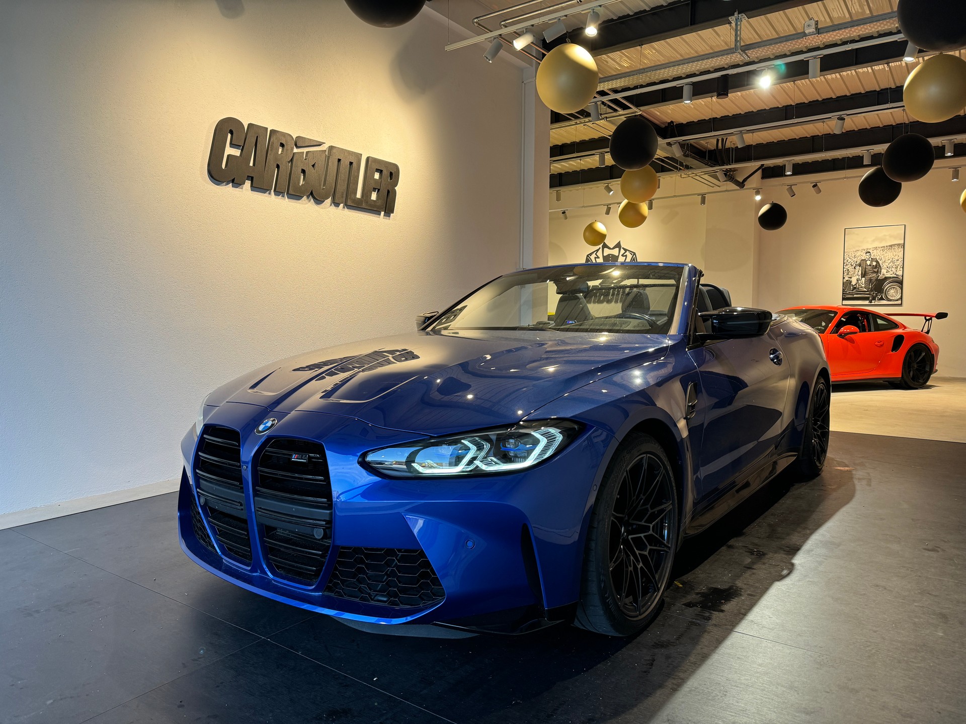 BMW M4 Cabrio Competition M xDrive 🚀 Portimao Blue 799.-- pro Monat