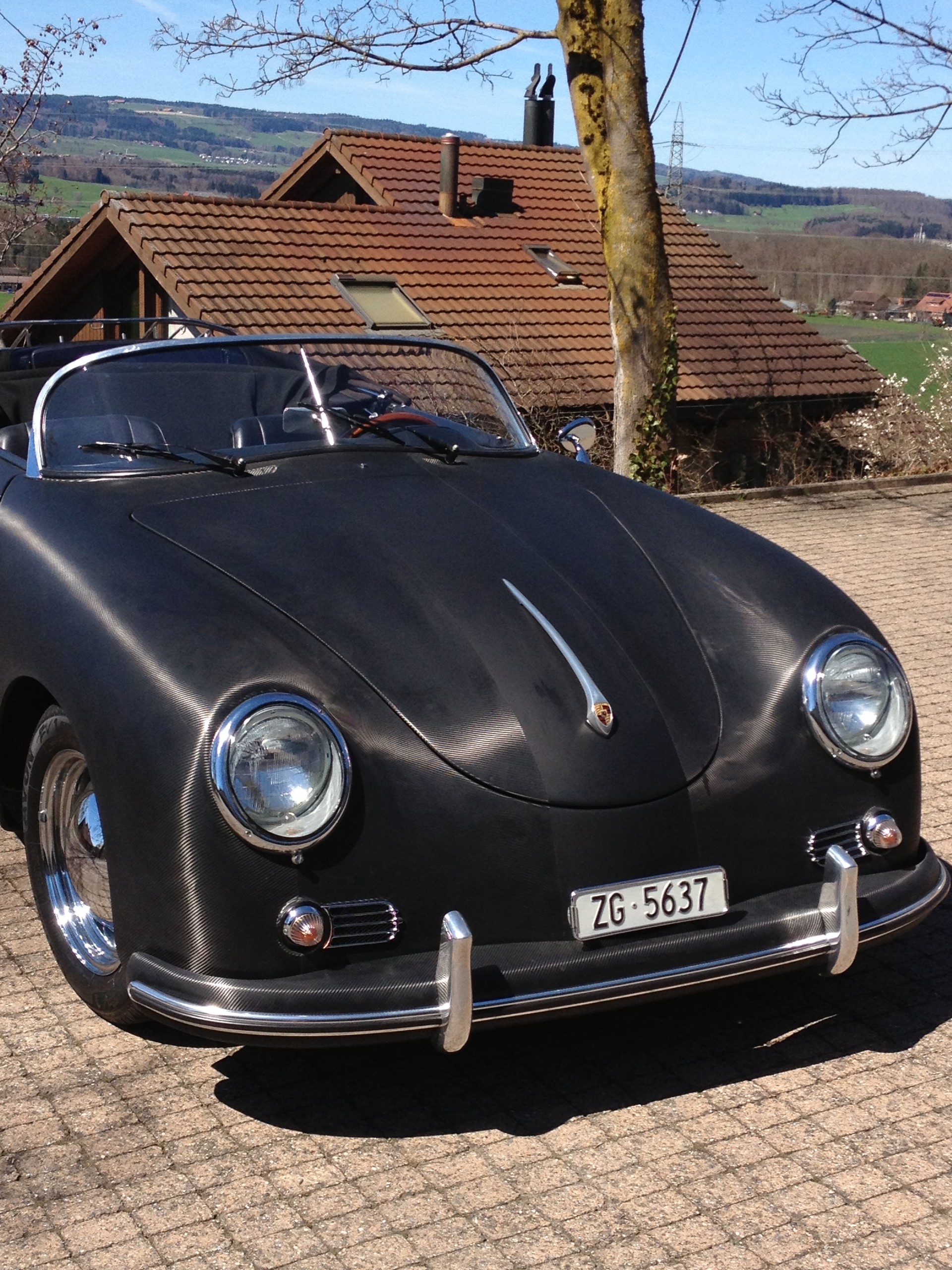 PORSCHE Speedster APAL Replica 1956 Carbonoptik Foliert-image-6